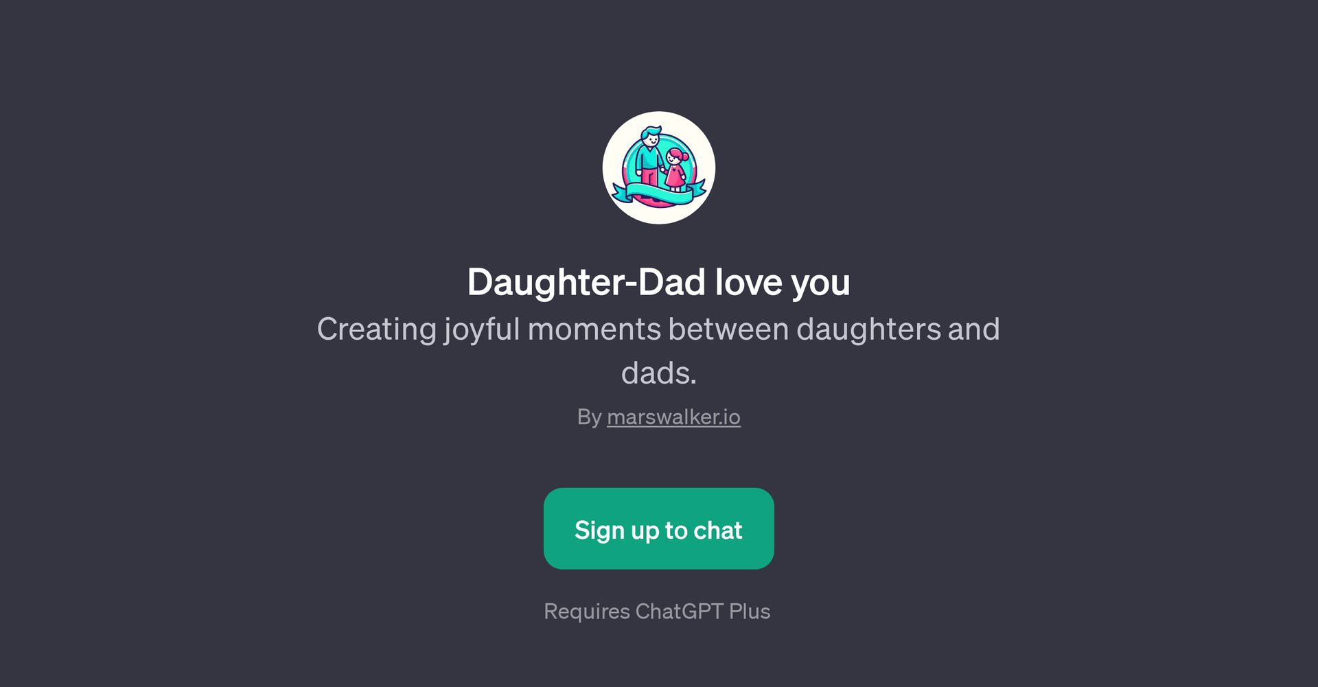 Daughter-Dad Love You