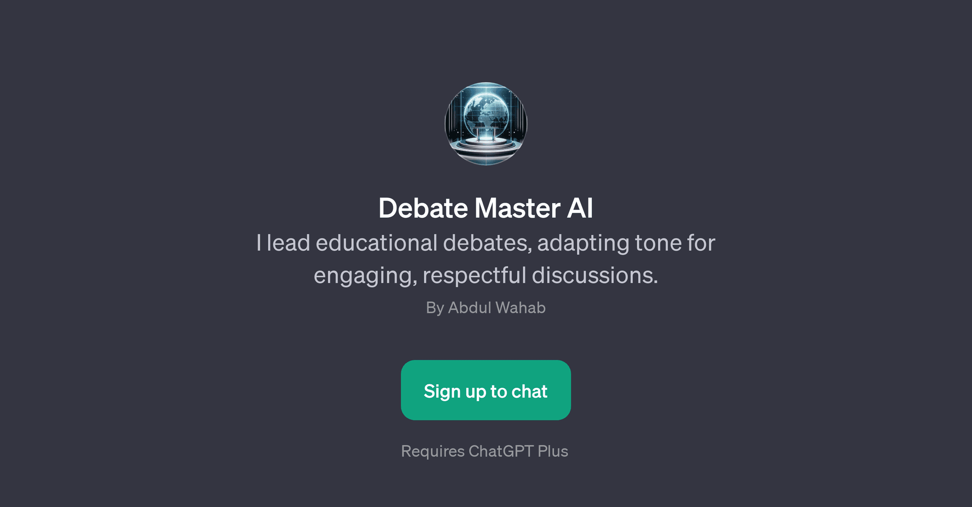 Debate Master AI
