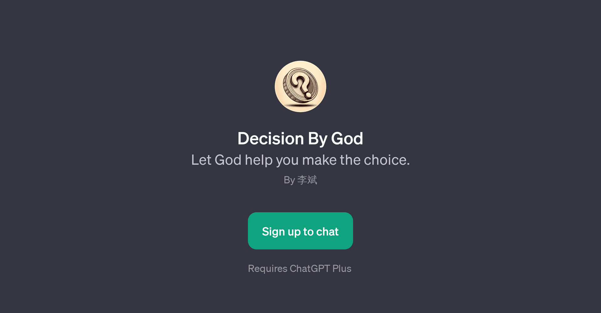 Decision By God