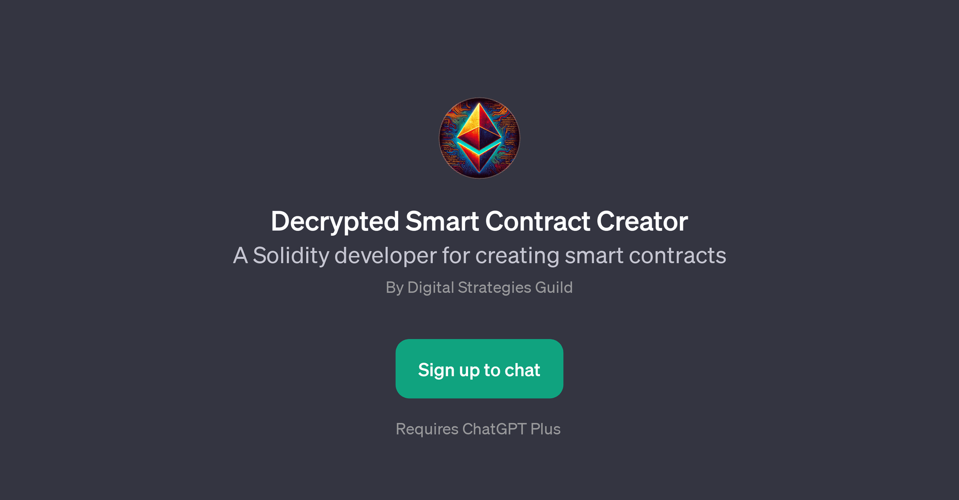 Decrypted Smart Contract Creator