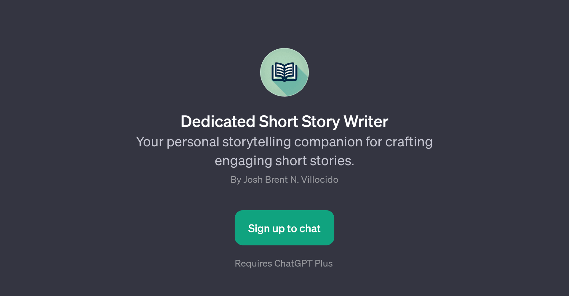 Dedicated Short Story Writer