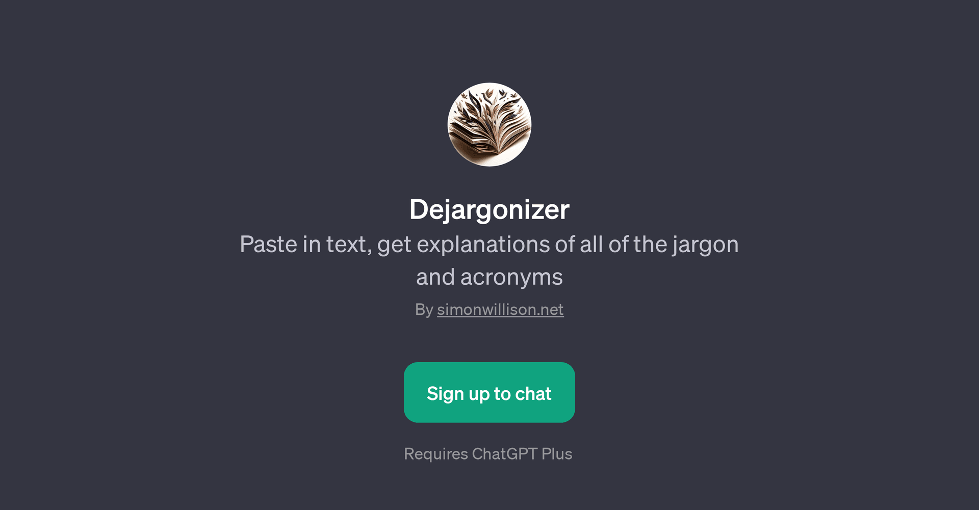 Dejargonizer