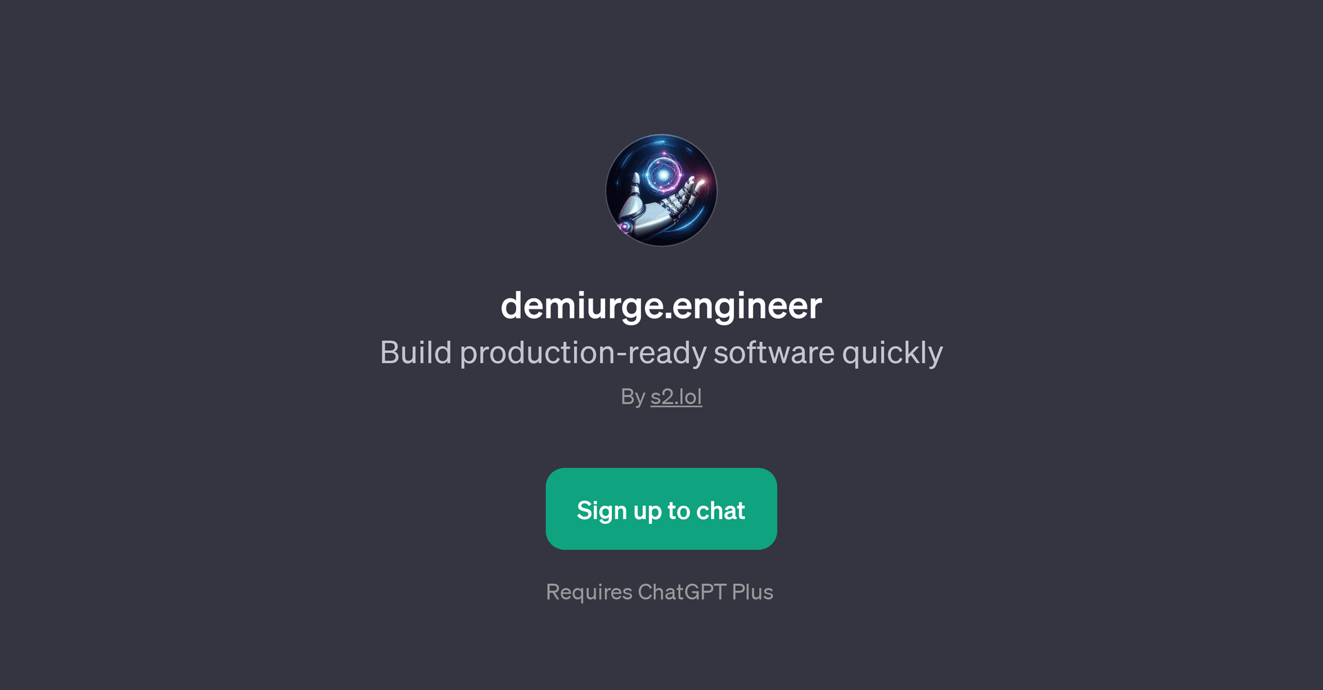 demiurge.engineer