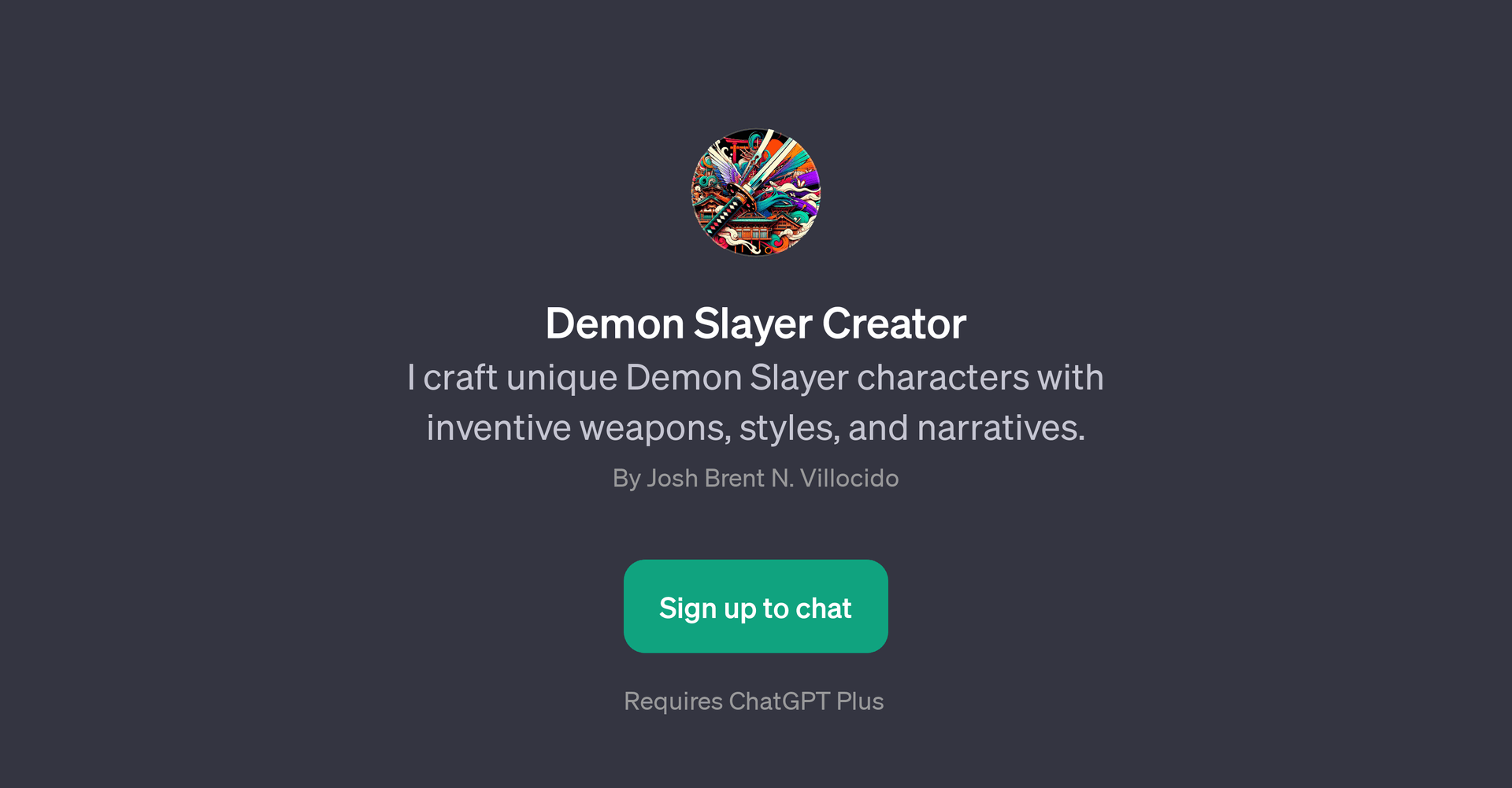 Demon Slayer Creator