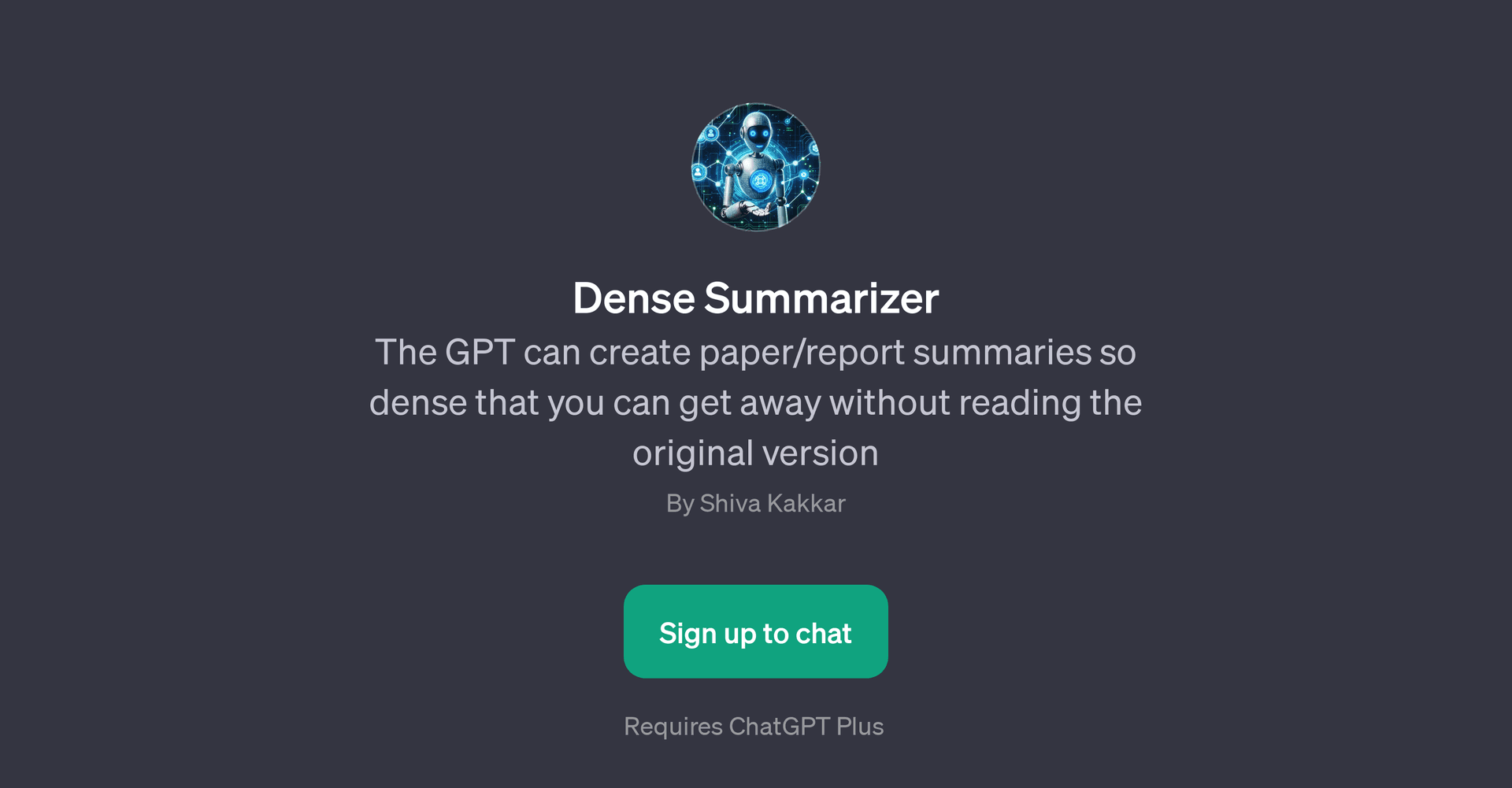 Dense Summarizer