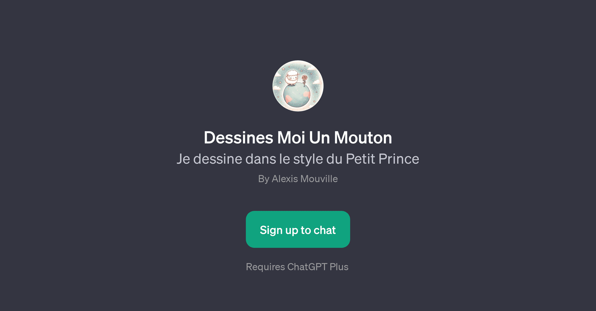 Dessines Moi Un Mouton