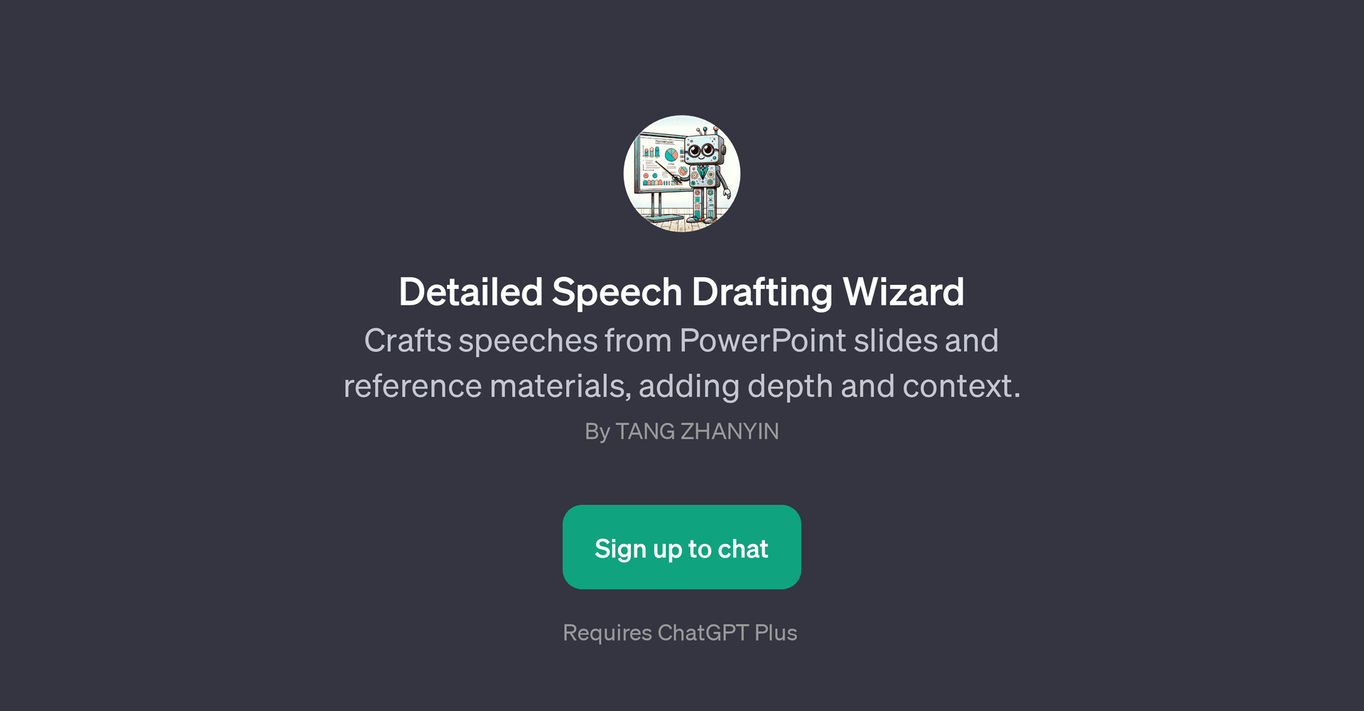 Detailed Speech Drafting Wizard