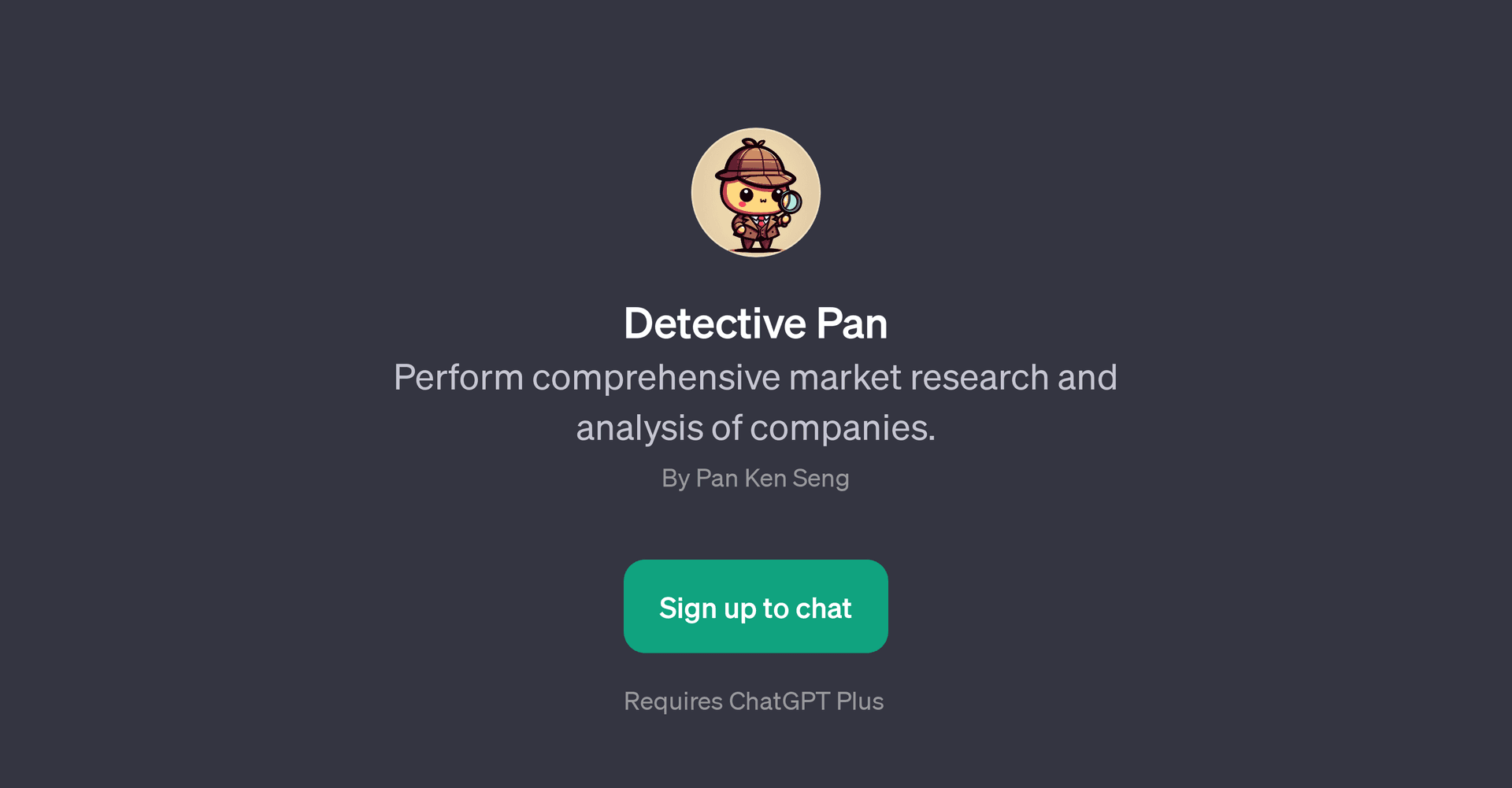 Detective Pan