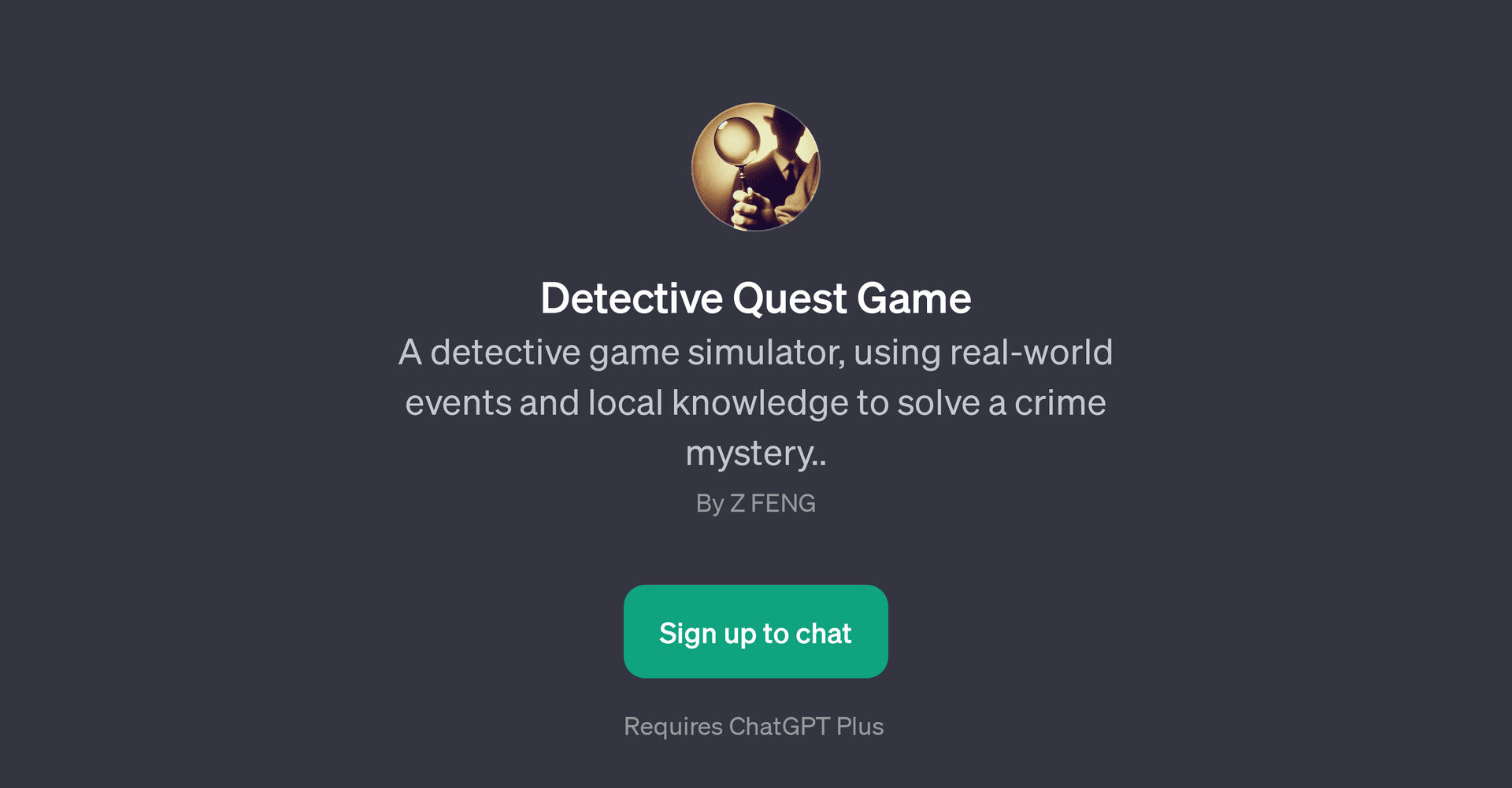 Detective Quest Game