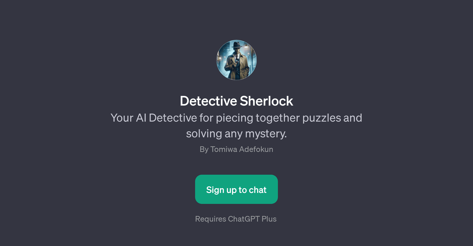Detective Sherlock