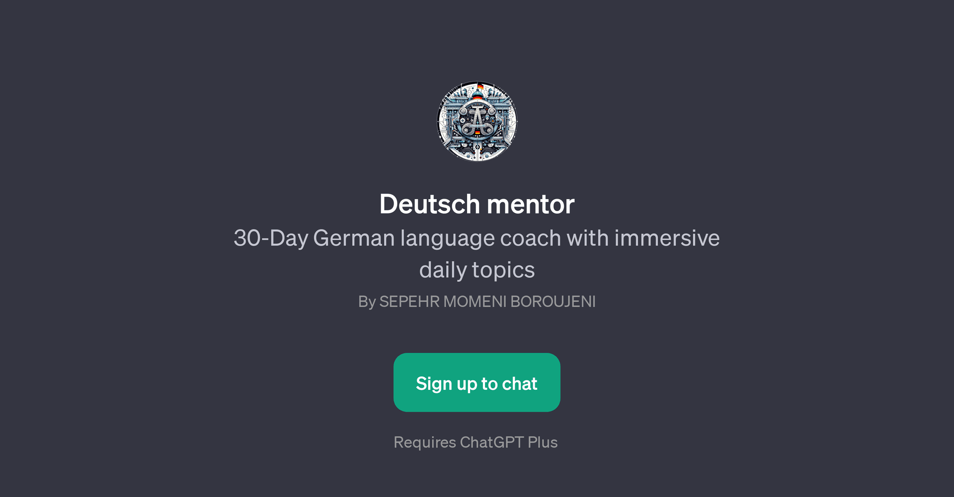 Deutsch mentor