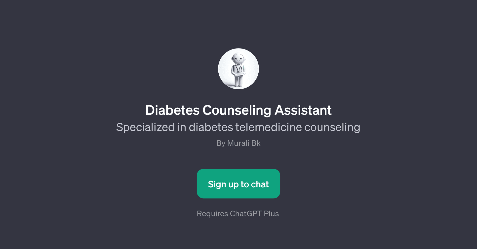 Diabetes Counseling Assistant