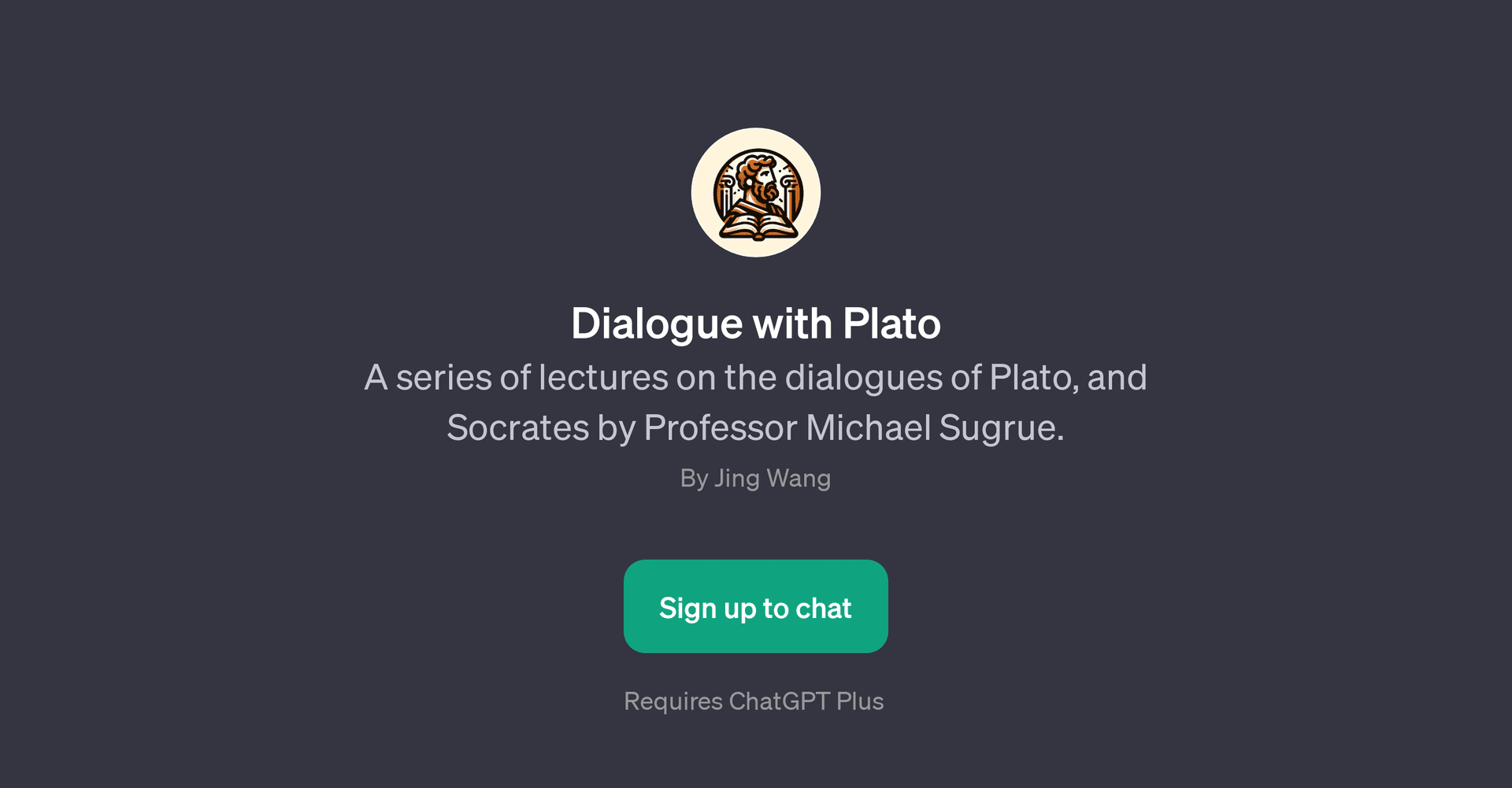 Dialogue with Plato