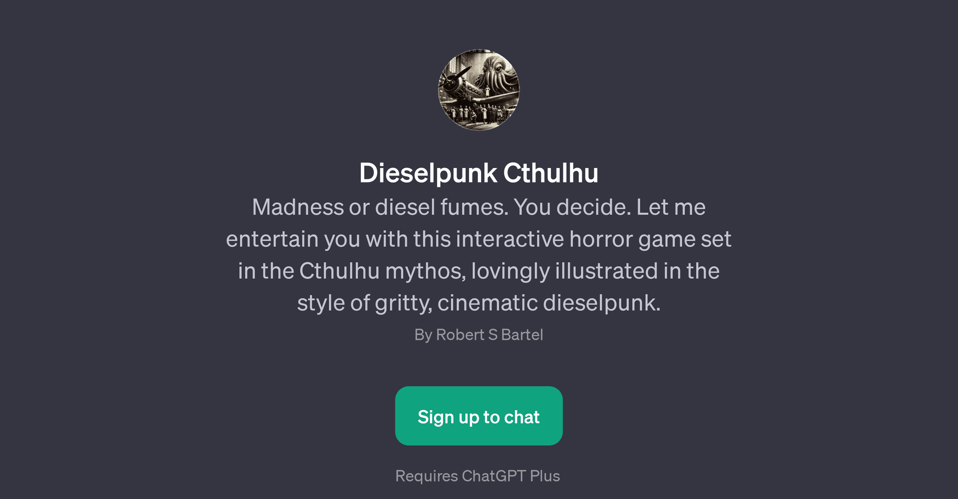 Dieselpunk Cthulhu