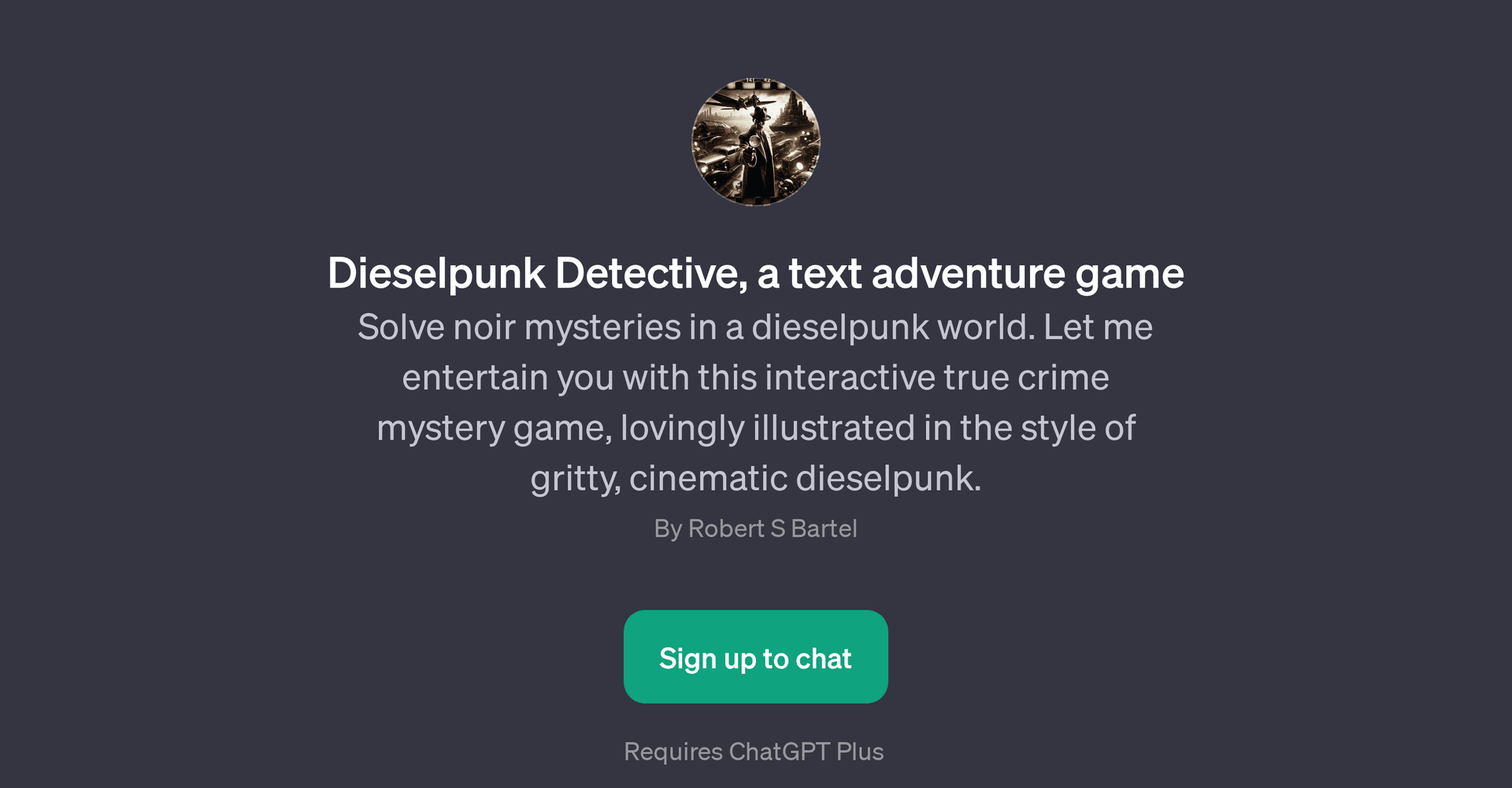 Dieselpunk Detective