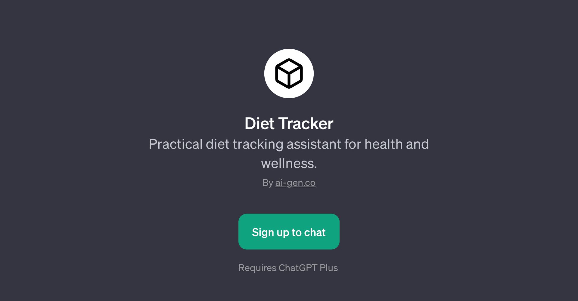 Diet Tracker