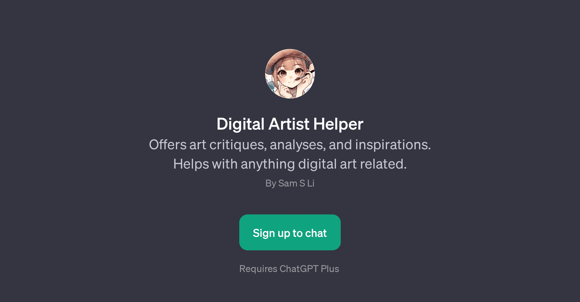 Digital Artist Helper
