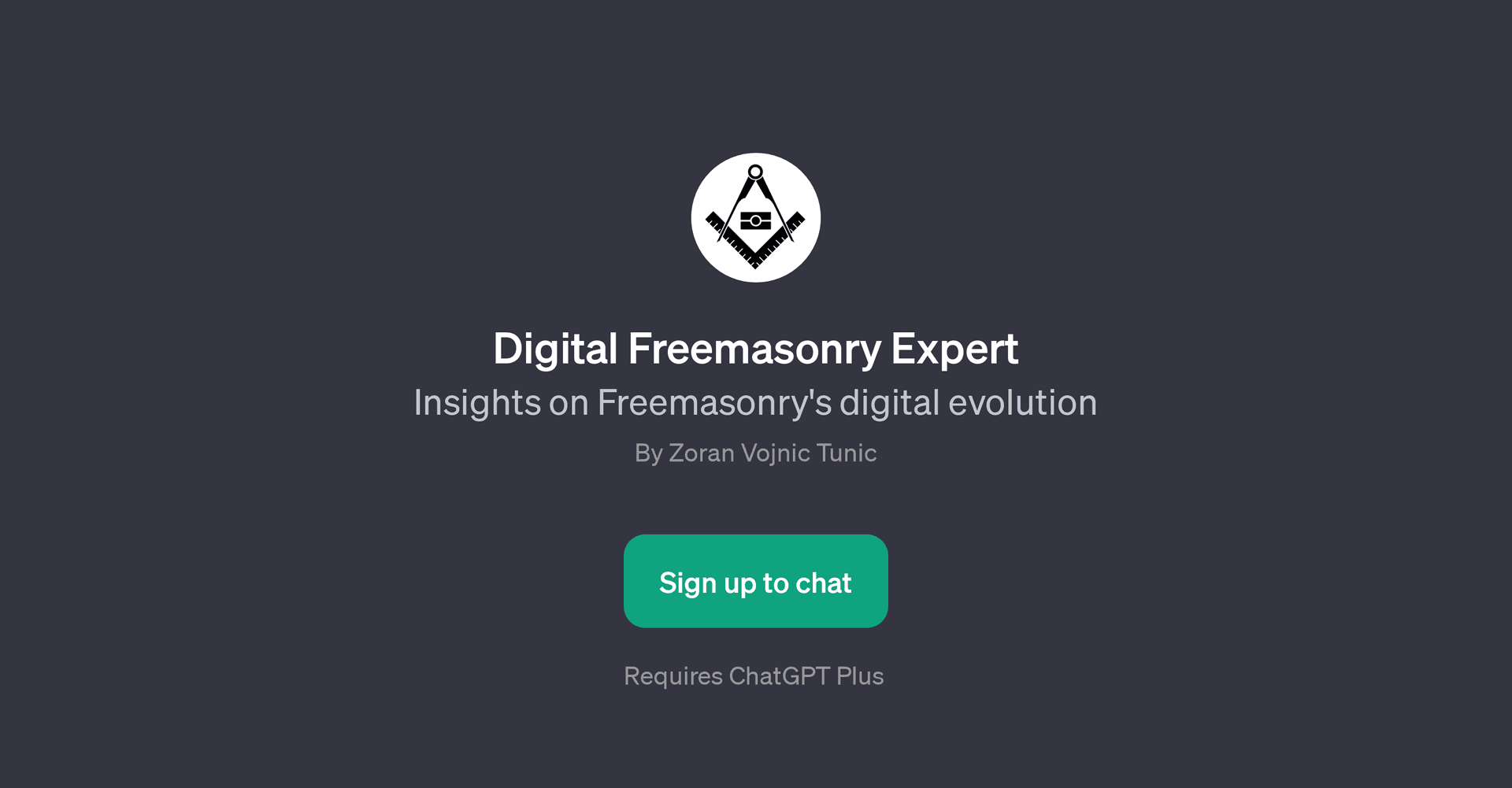 Digital Freemasonry Expert