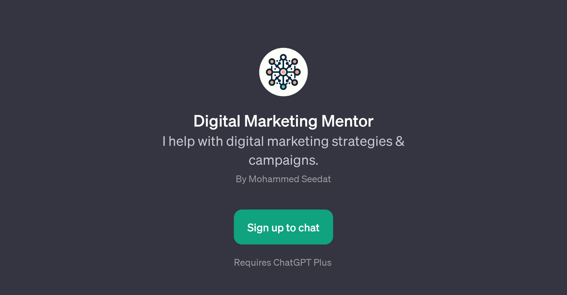 Digital Marketing Mentor