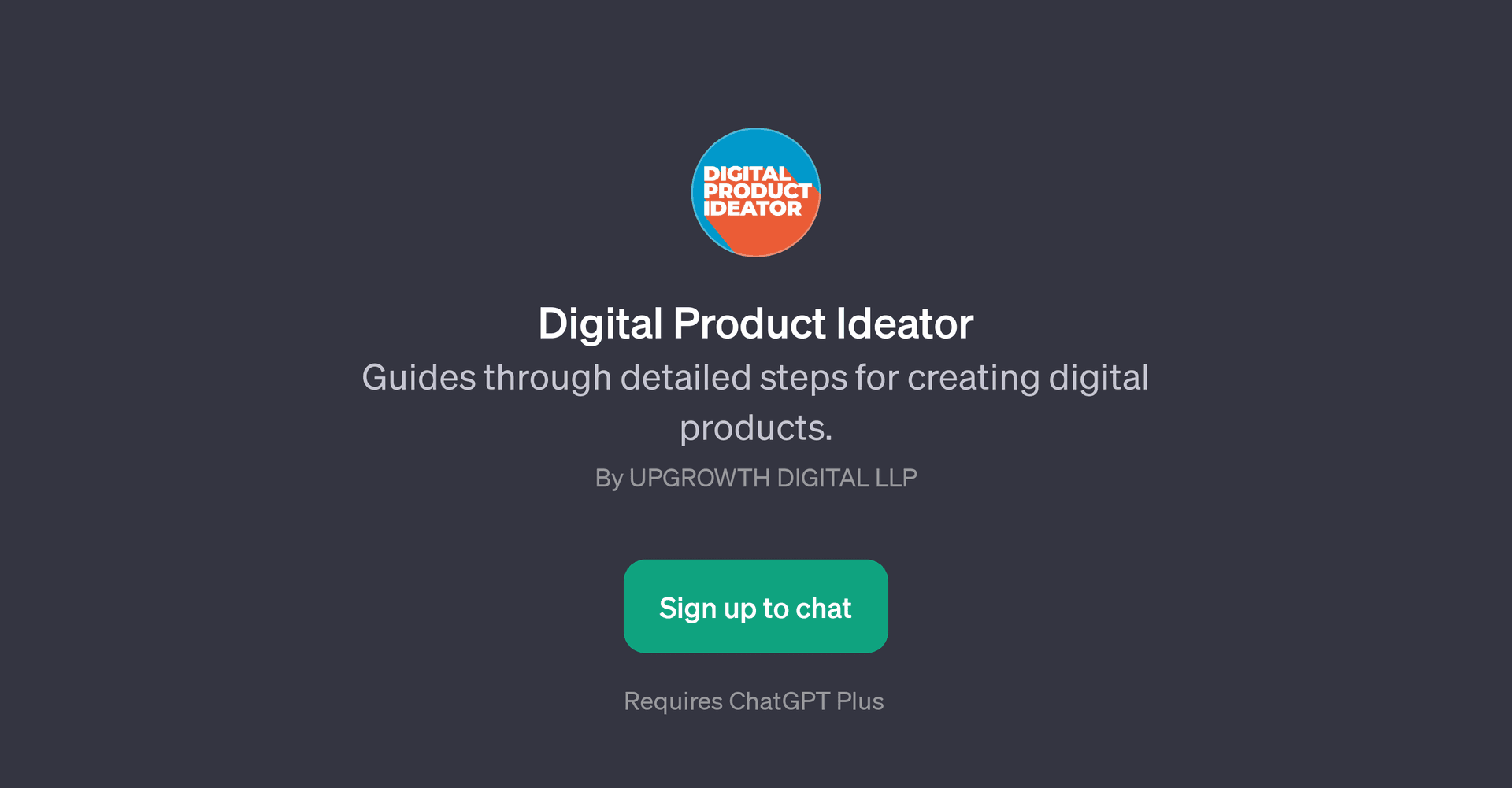 Digital Product Ideator