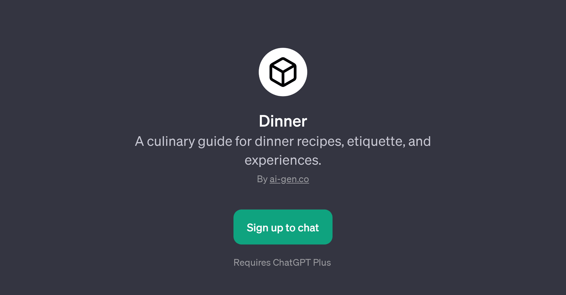 Dinner