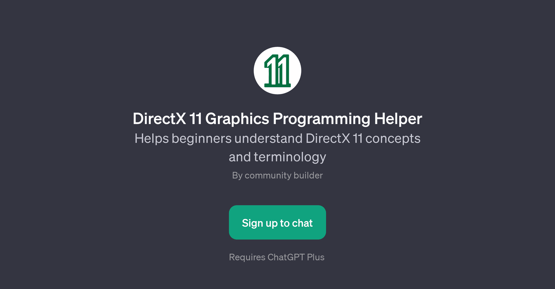 DirectX 11 Graphics Programming Helper