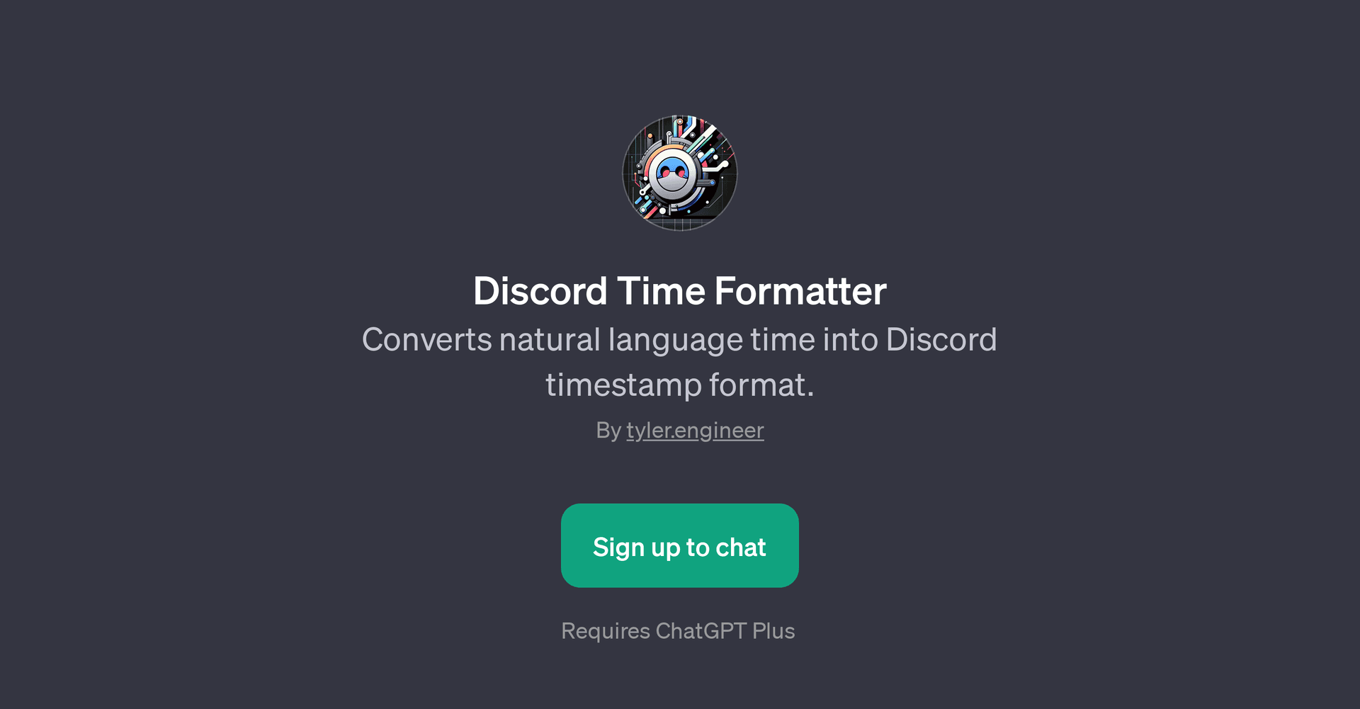 Discord Time Formatter