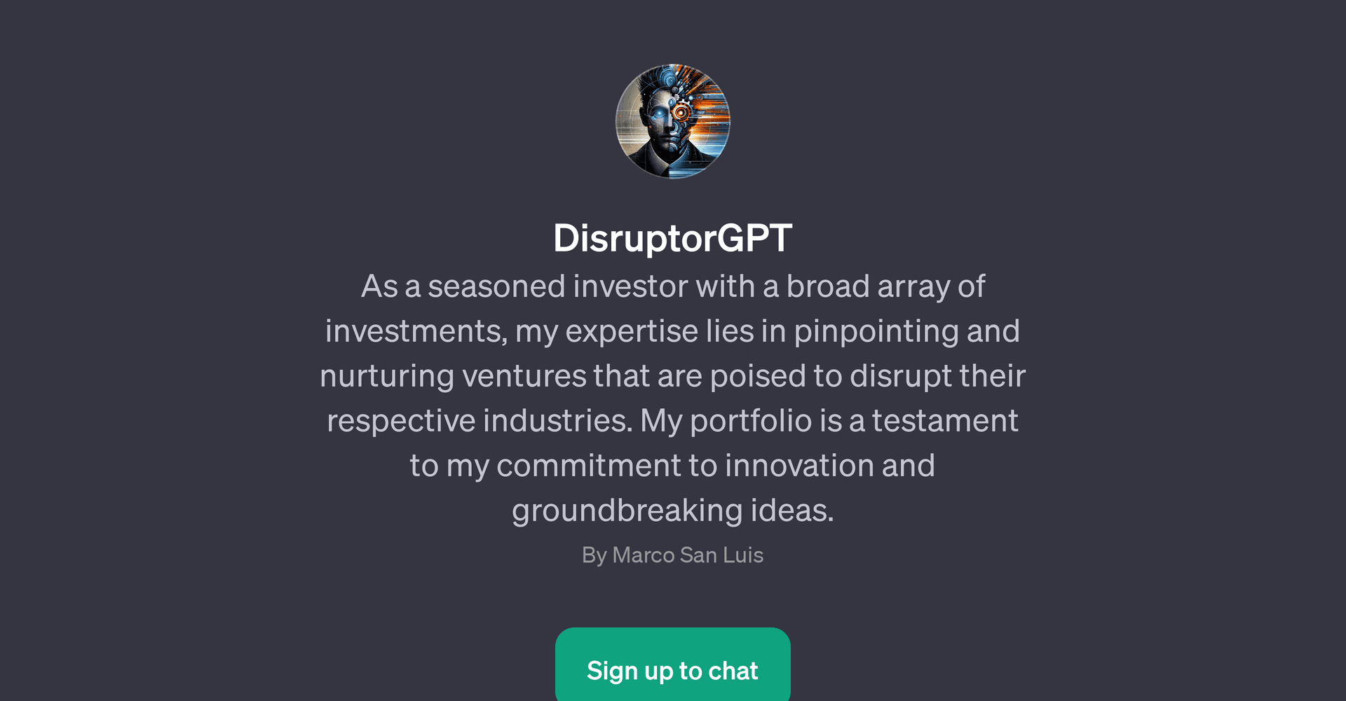 DisruptorGPT