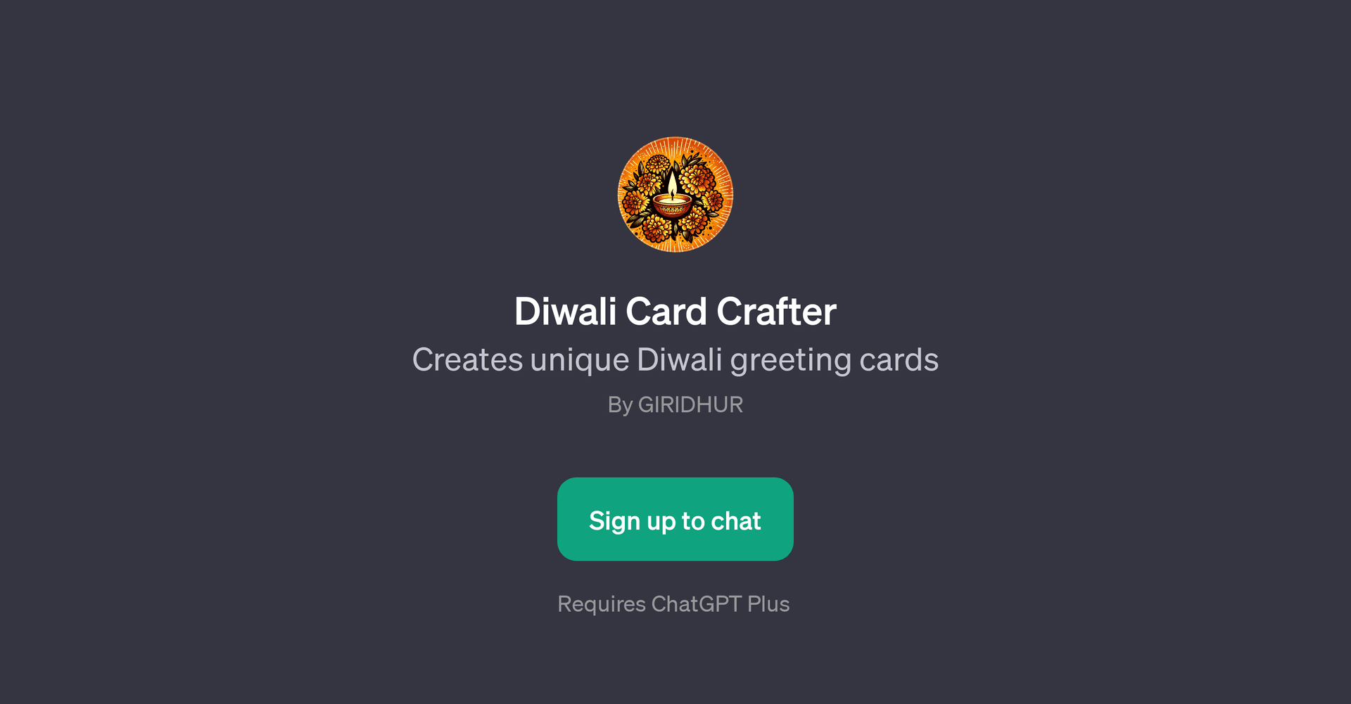 Diwali Card Crafter