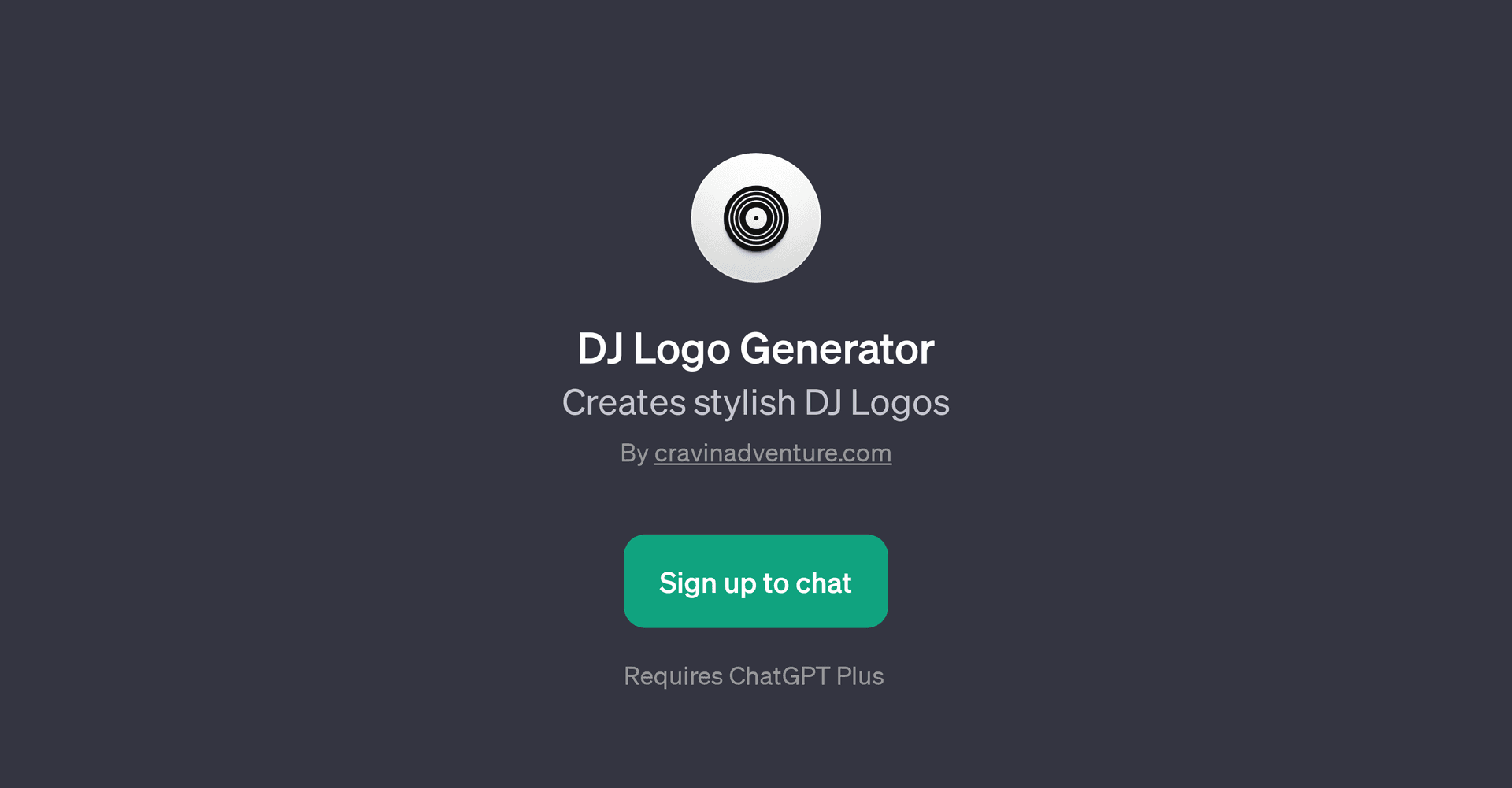 DJ Logo Generator