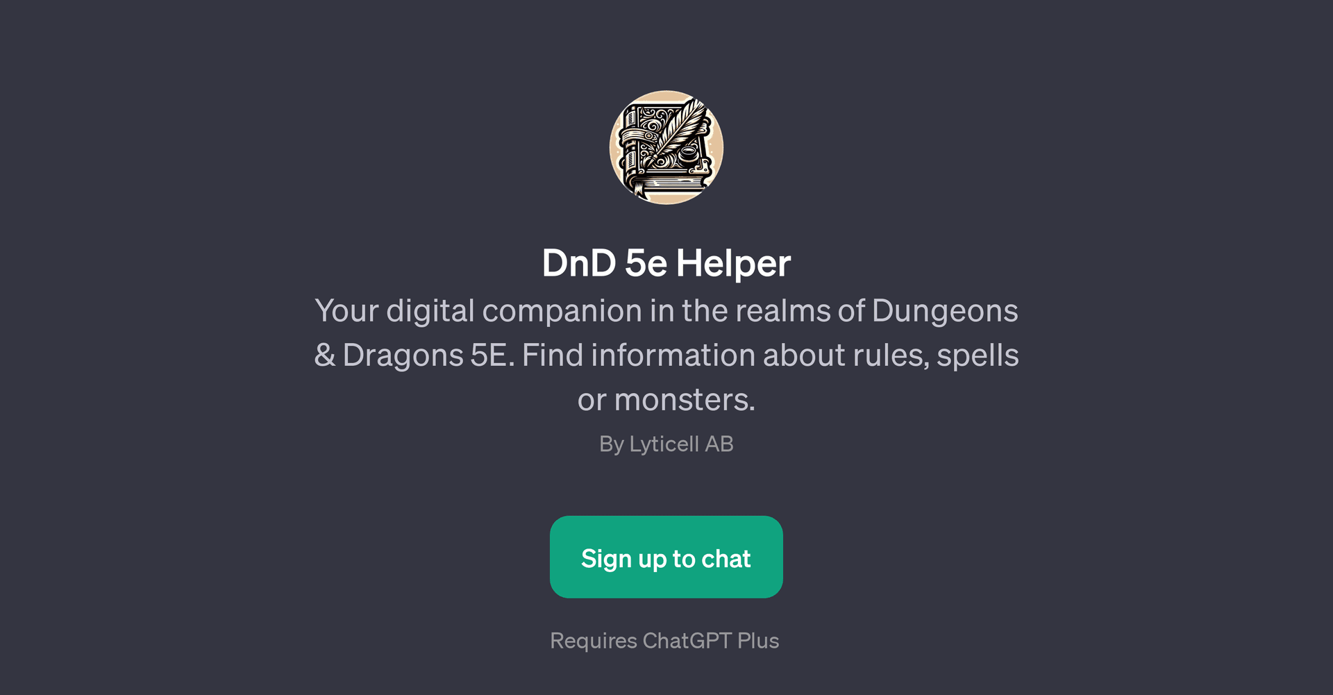DnD 5e Helper