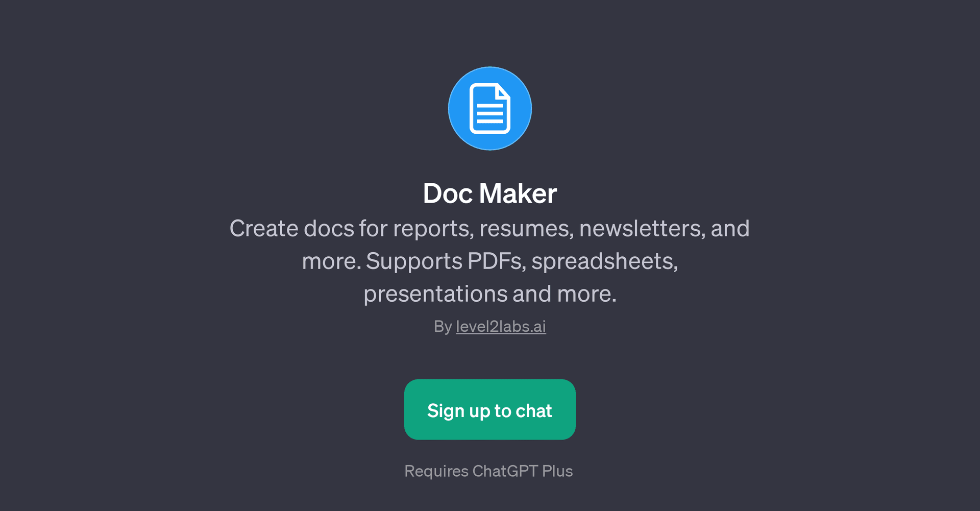 Doc Maker