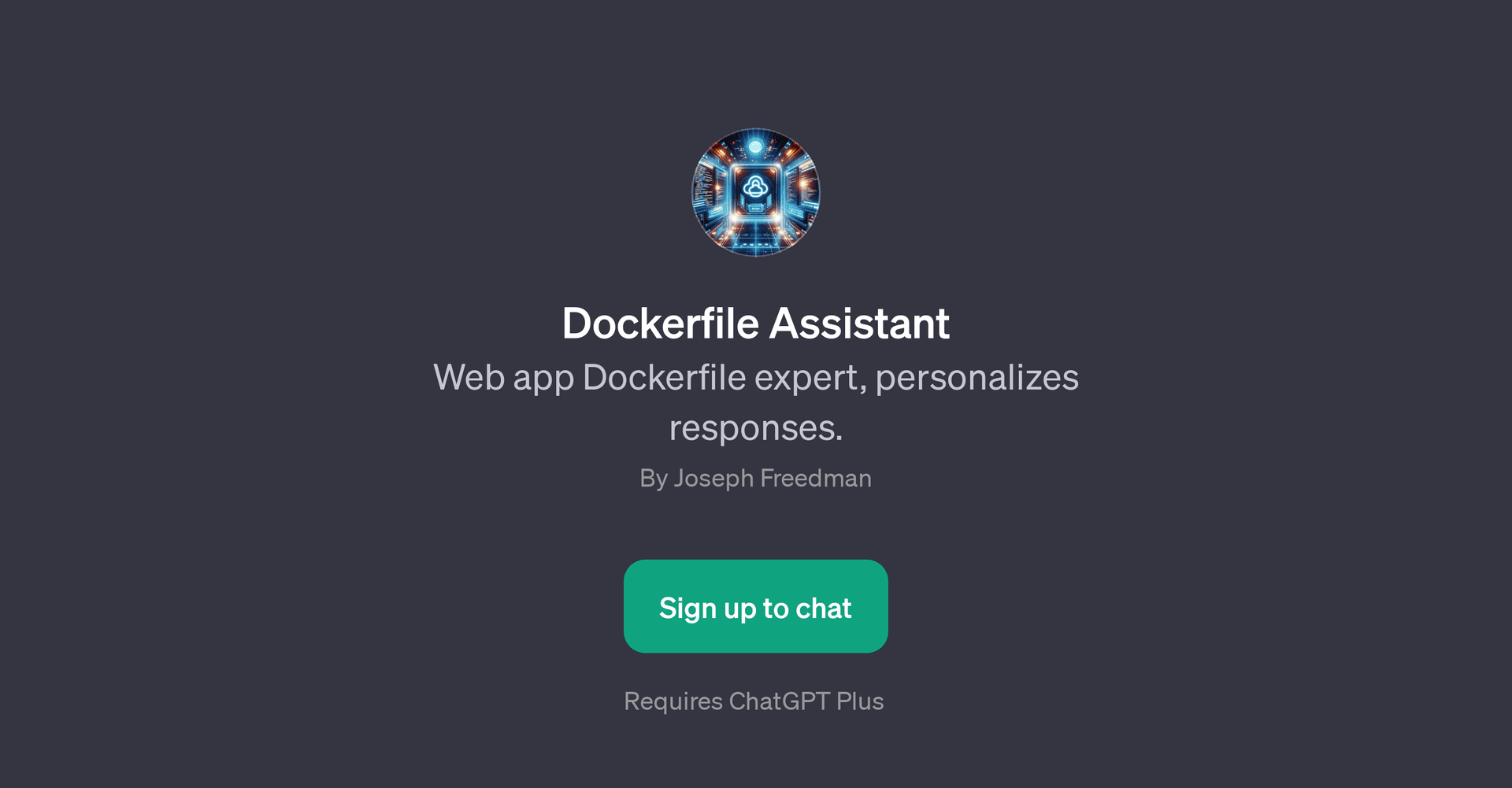 Dockerfile Assistant