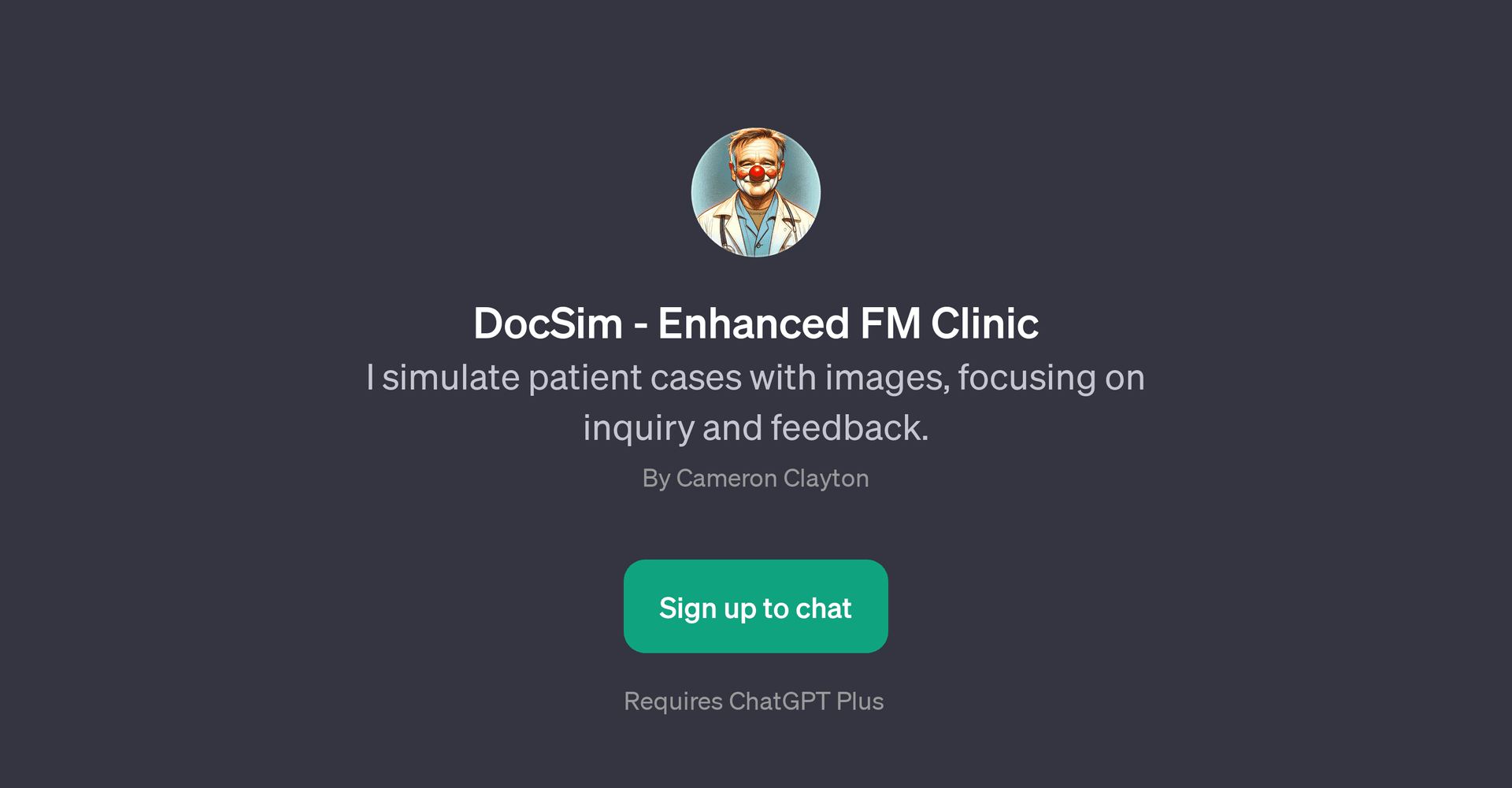 DocSim - Enhanced FM Clinic