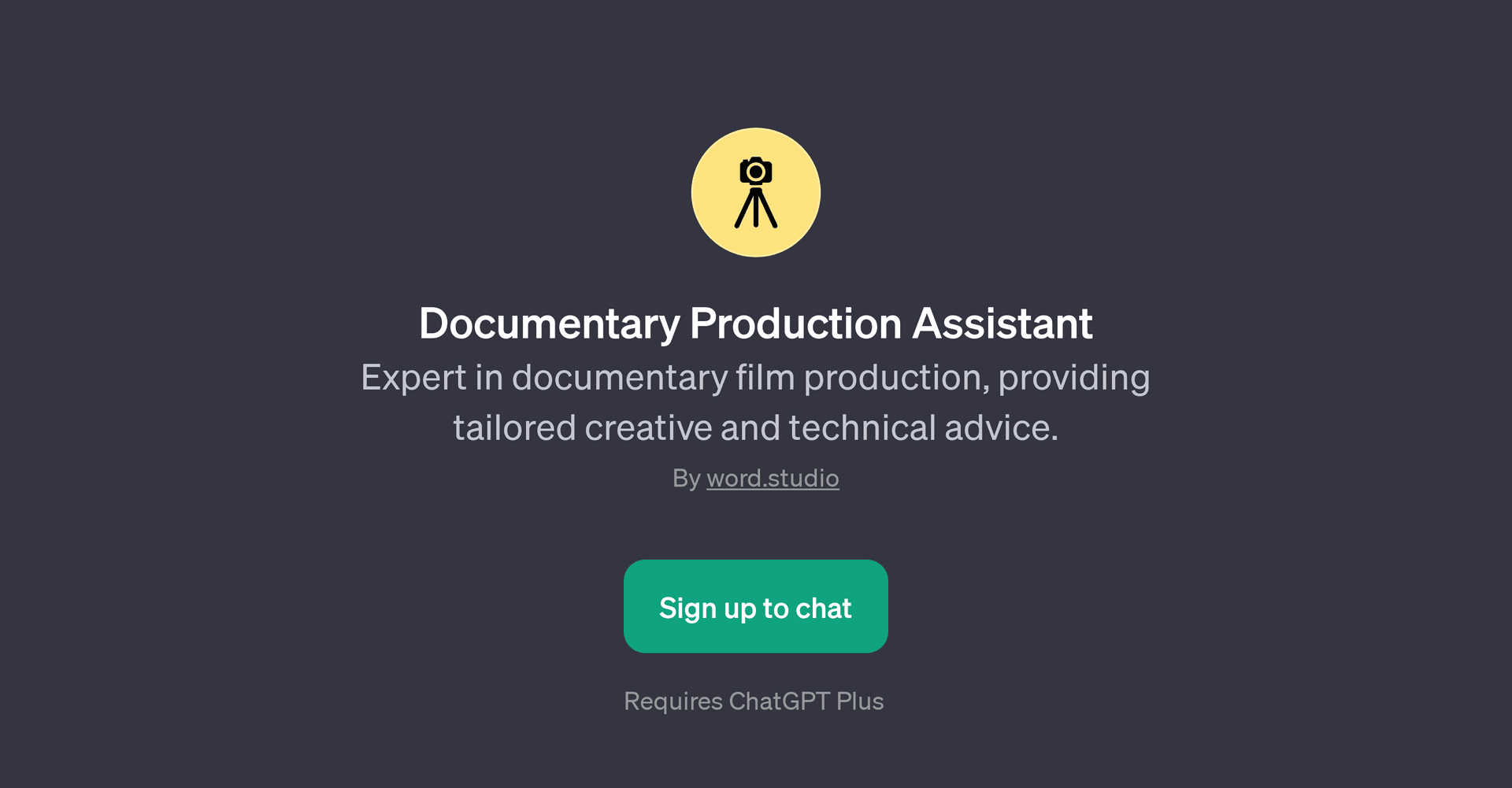 Documentary Production Assistant