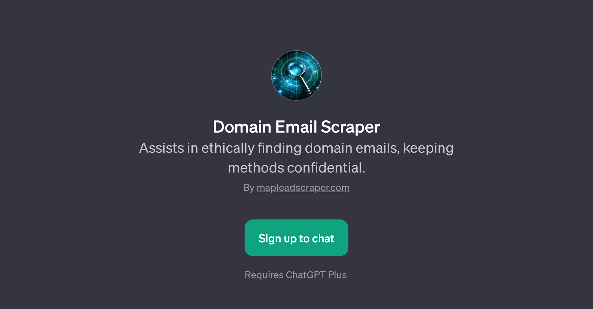 Domain Email Scraper