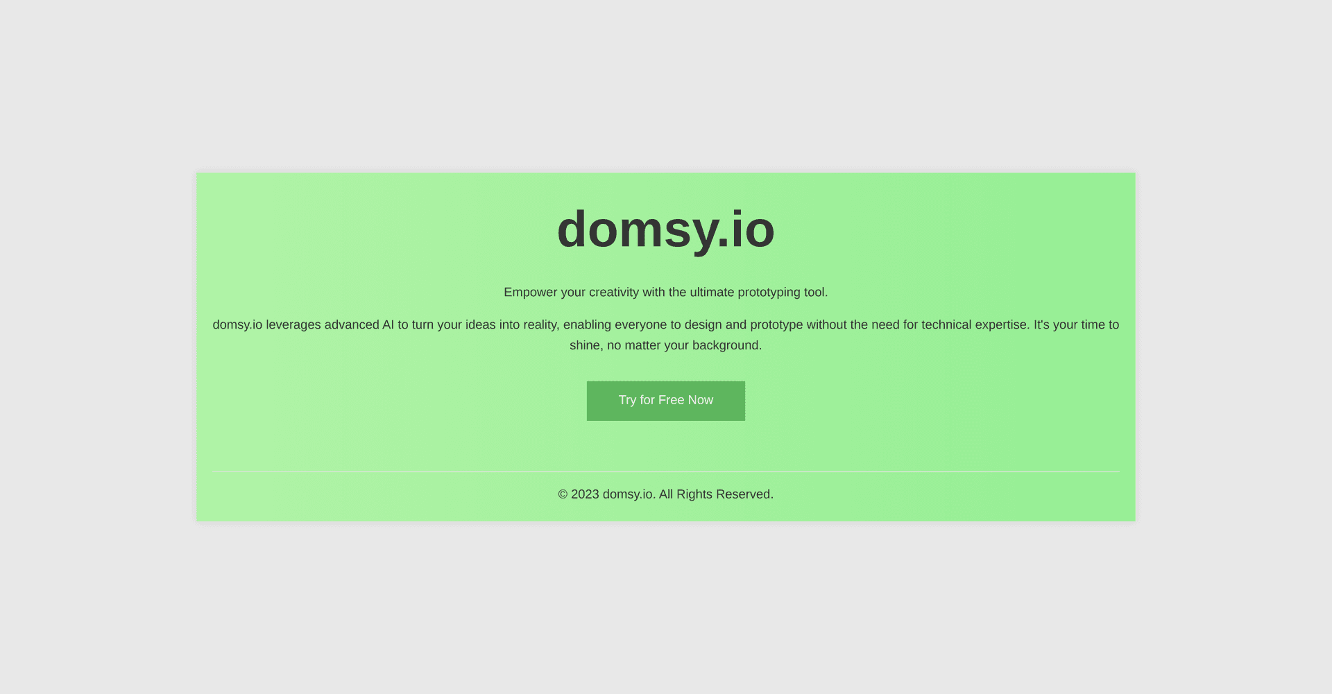 DOMSY.IO