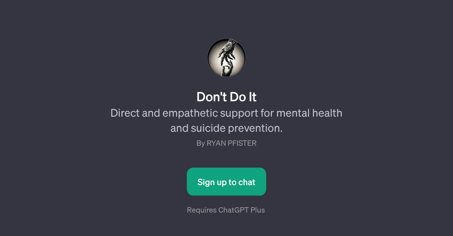 Don't Do It