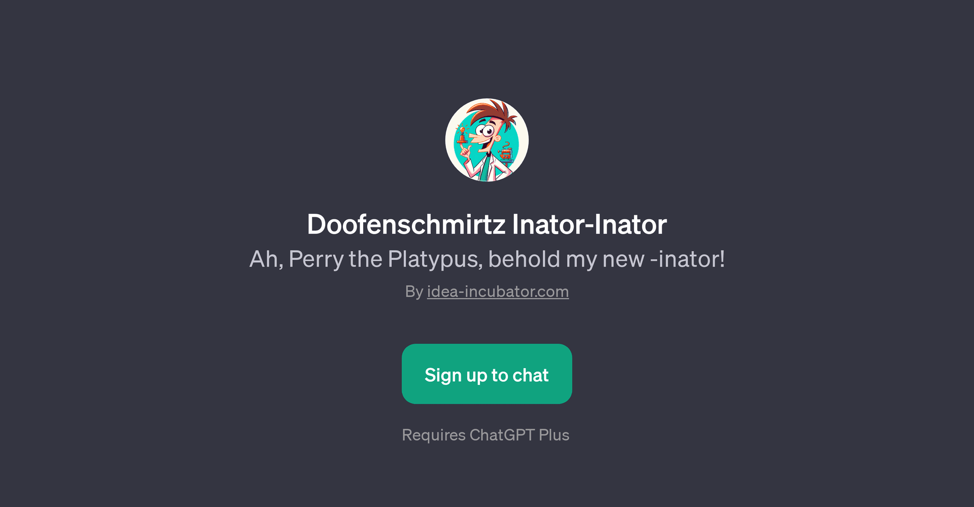 Doofenschmirtz Inator-Inator