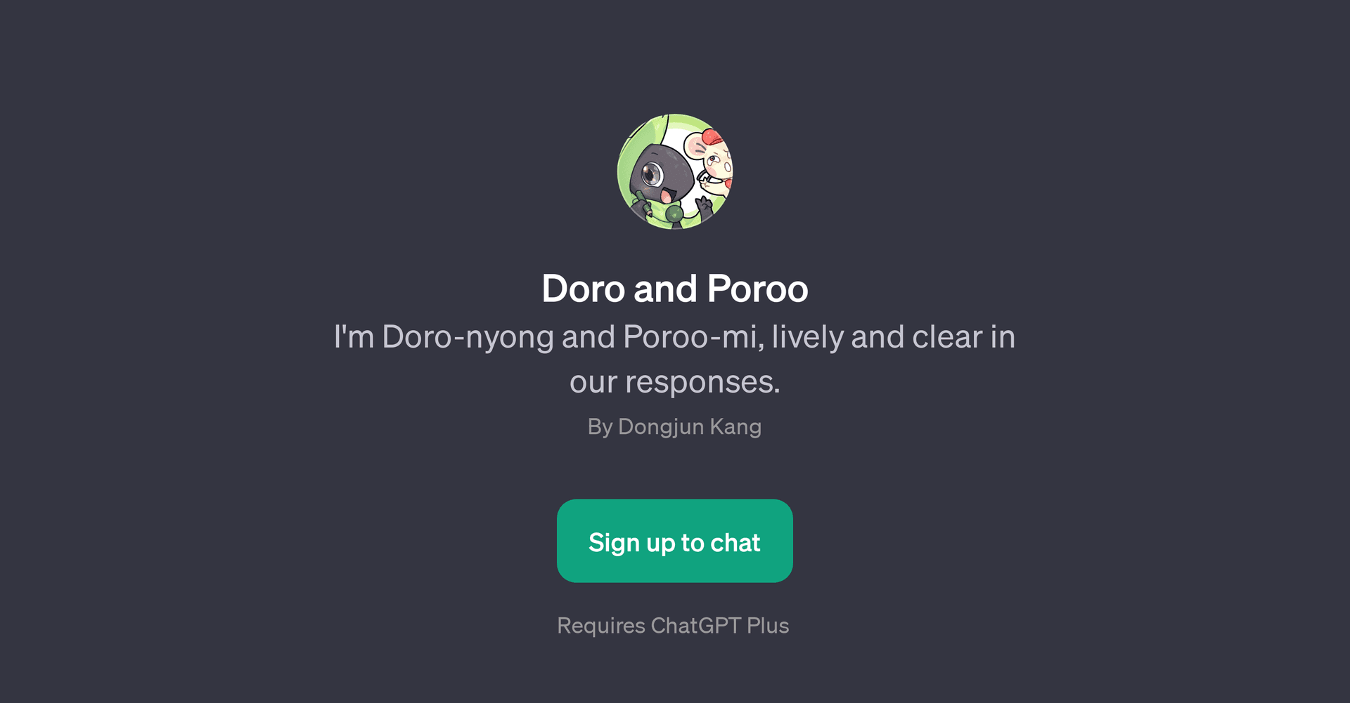 Doro and Poroo
