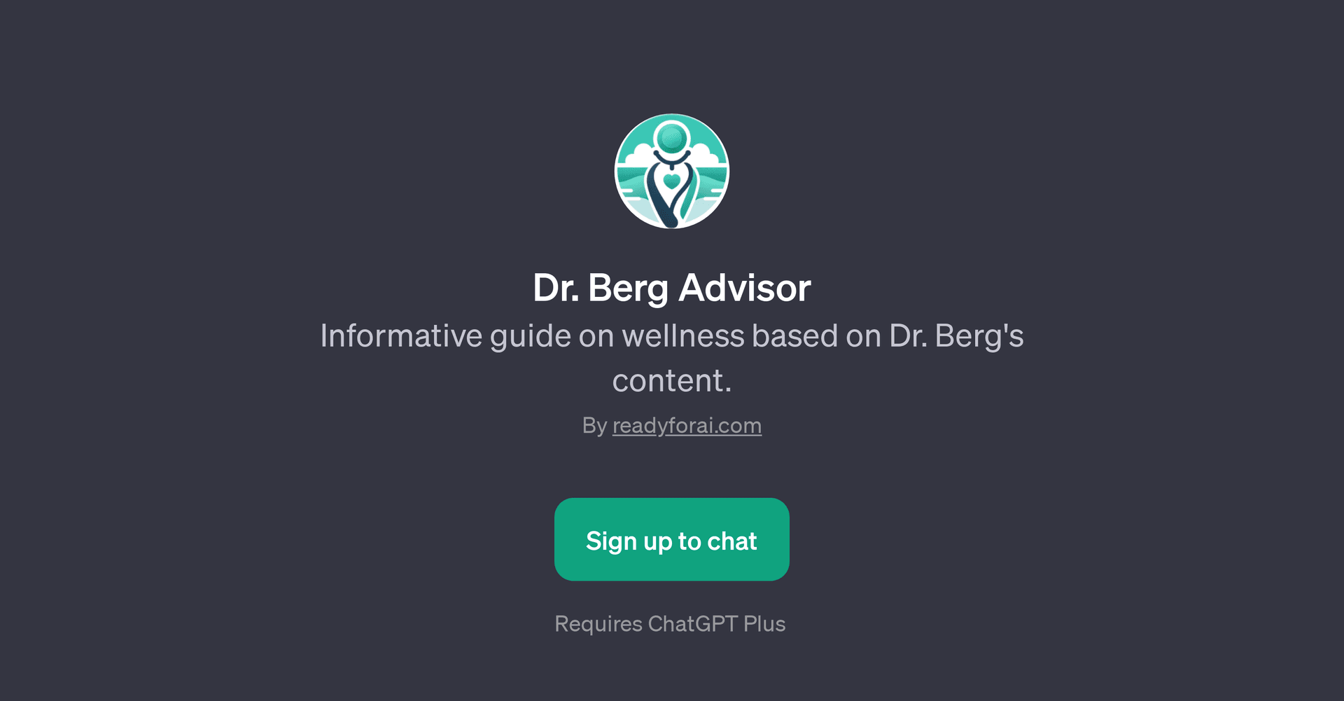 Dr. Berg Advisor