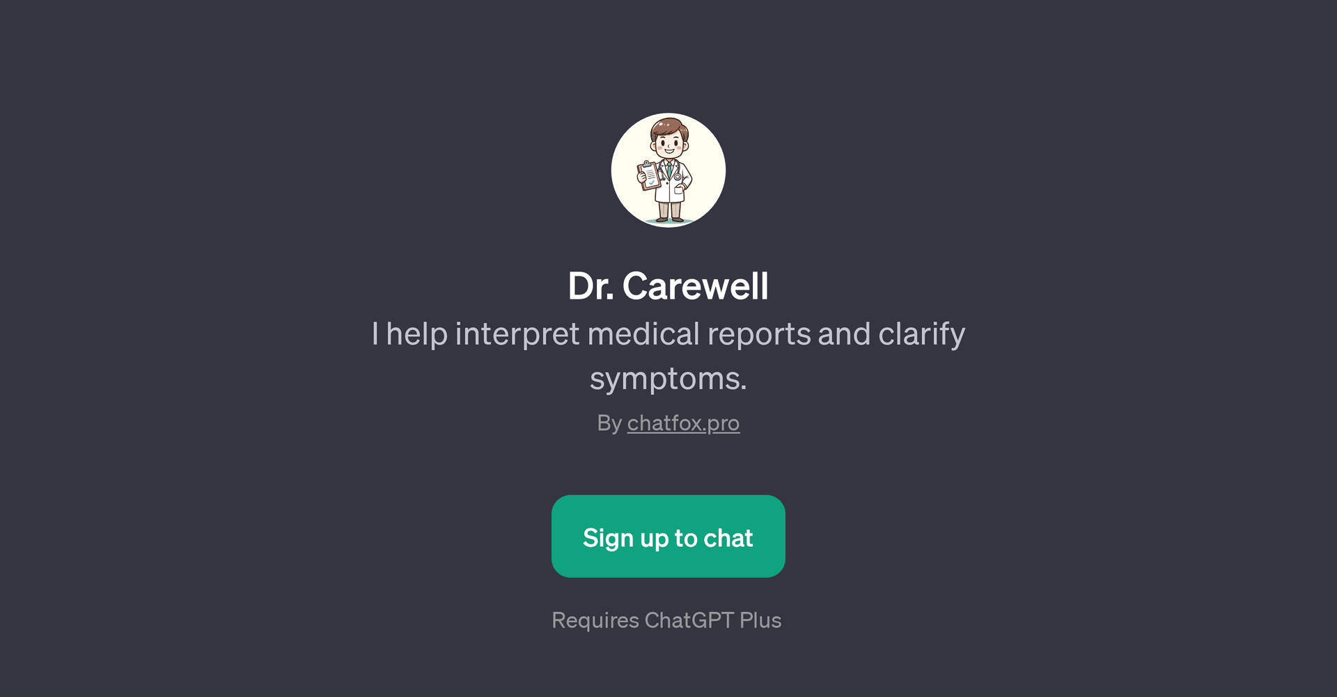 Dr. Carewell