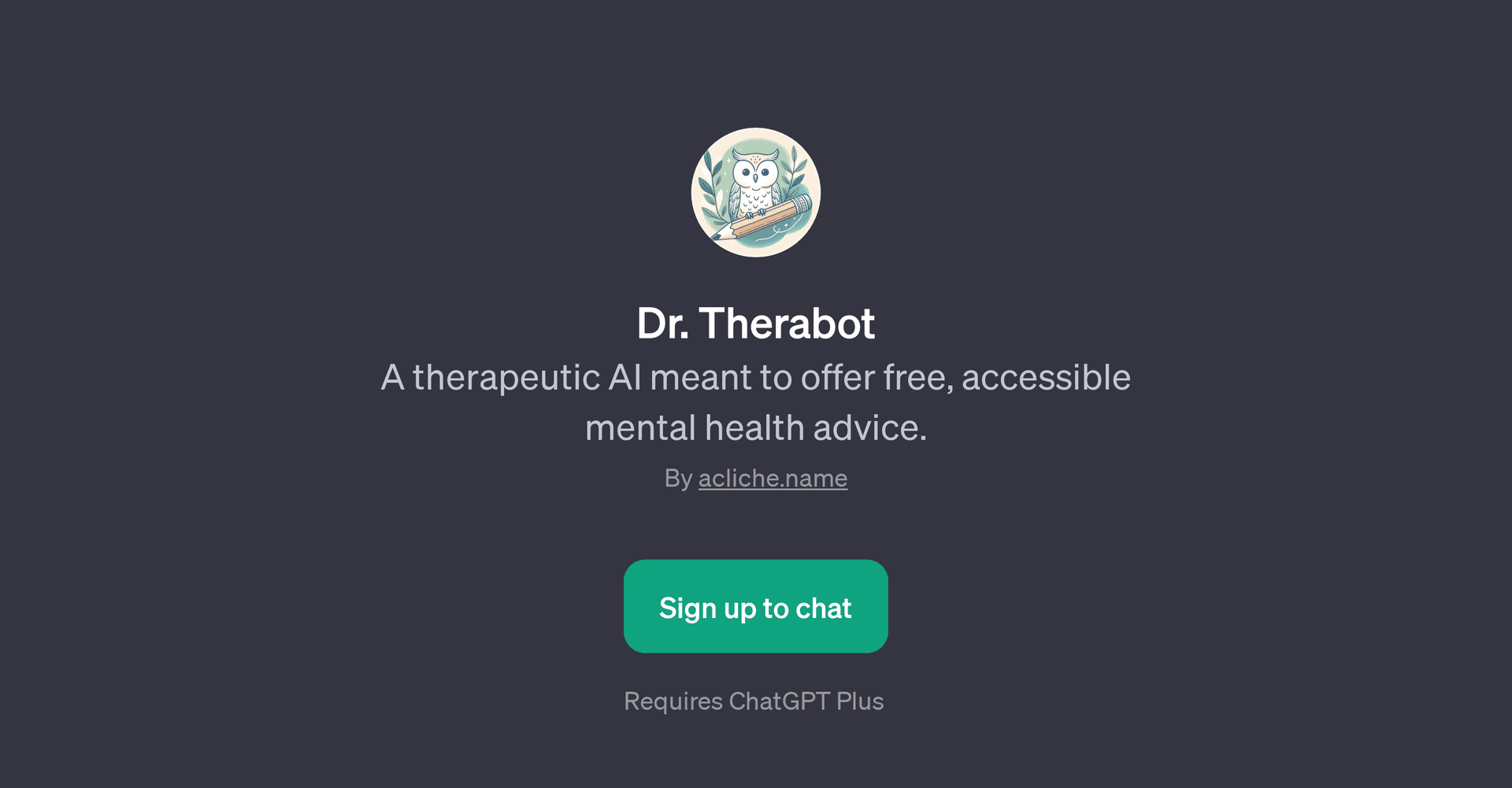 Dr. Therabot