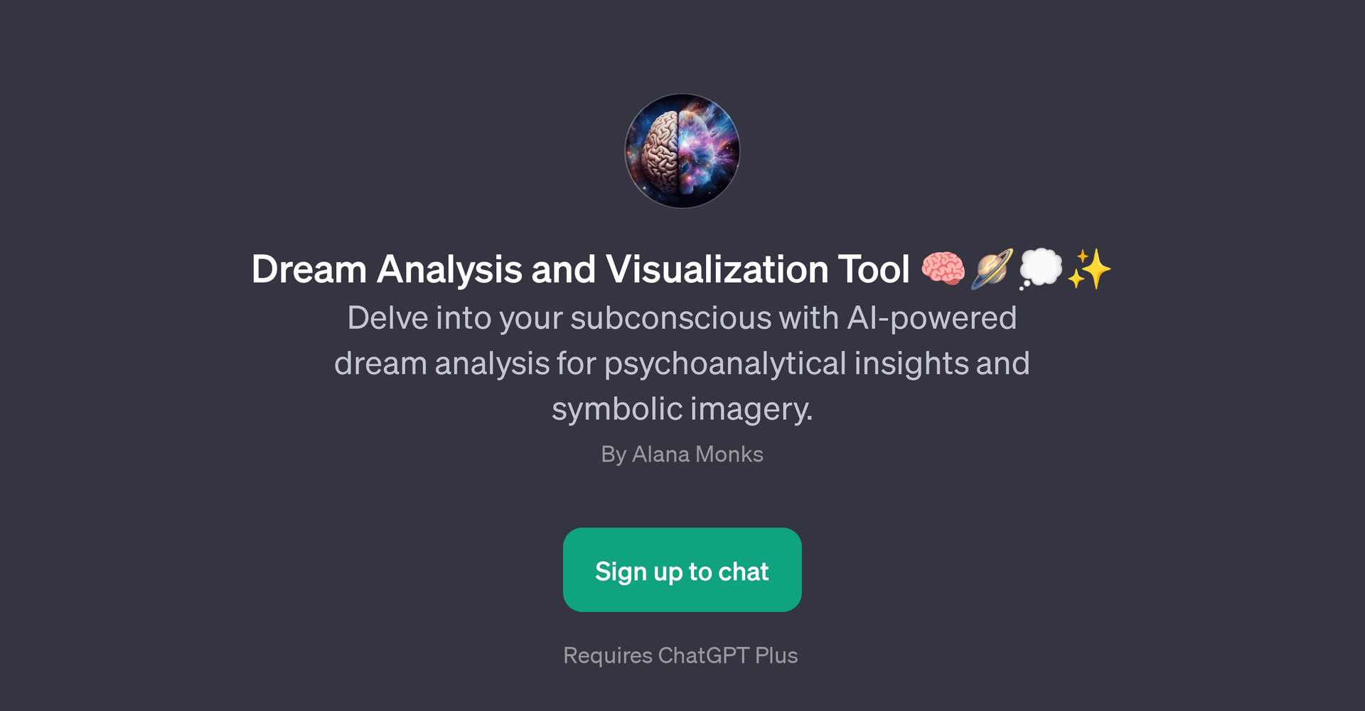 Dream Analysis and Visualization Tool