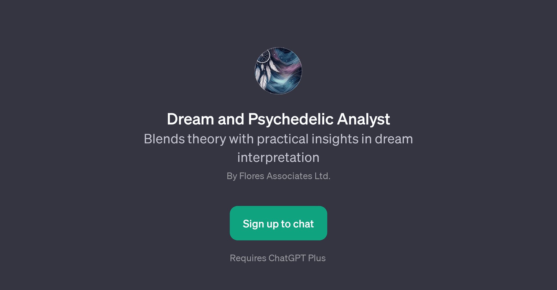 Dream and Psychedelic Analyst