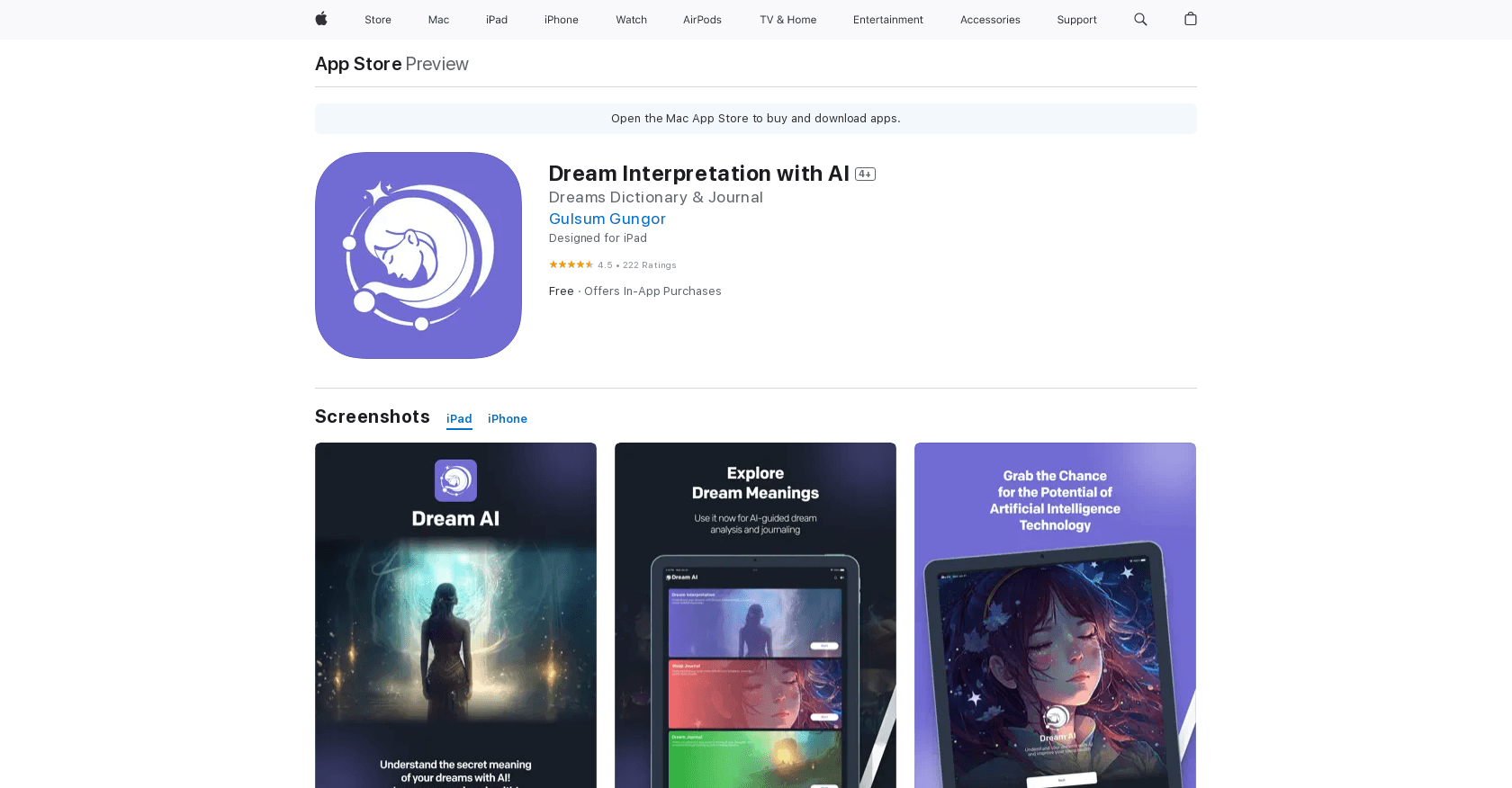 Dream Interpretation with AI