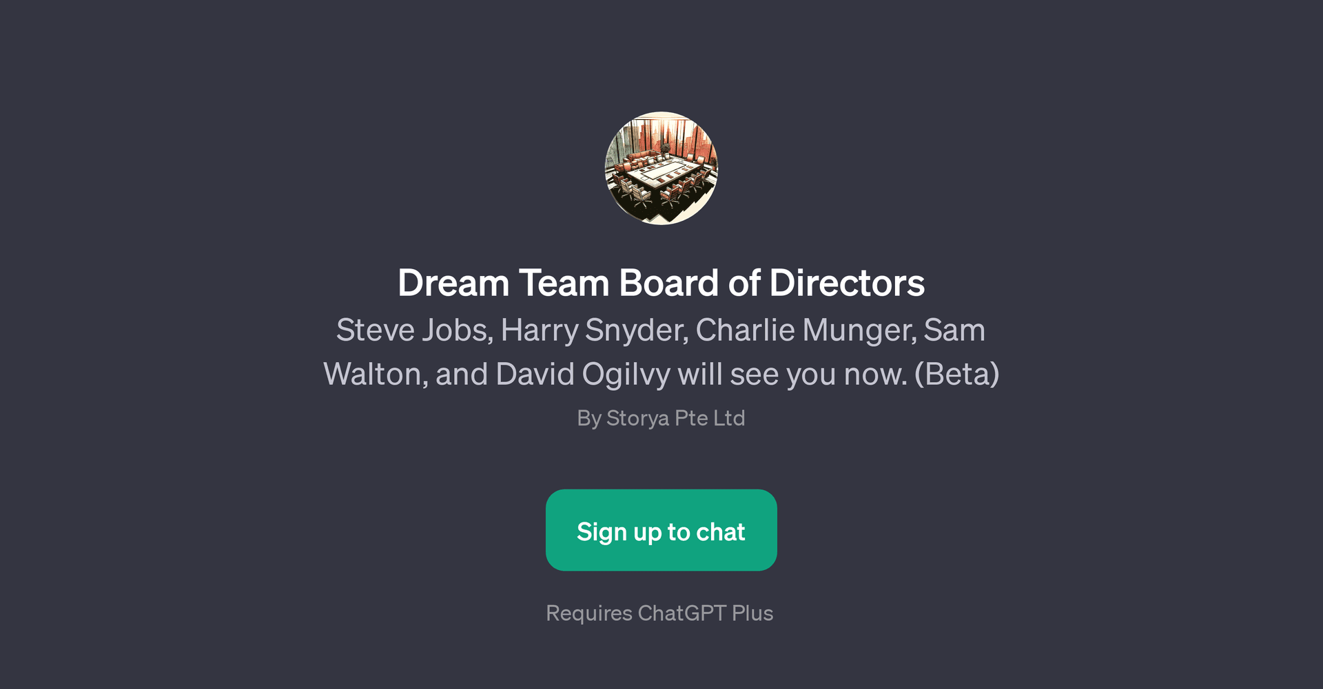 Dream Team Board of Directors