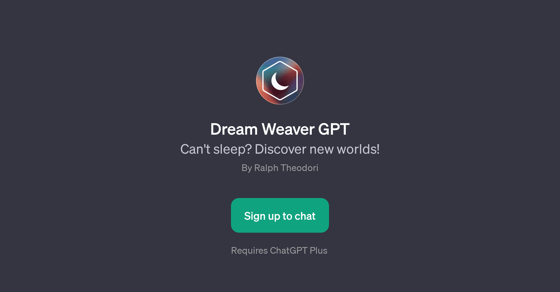 Dream Weaver GPT