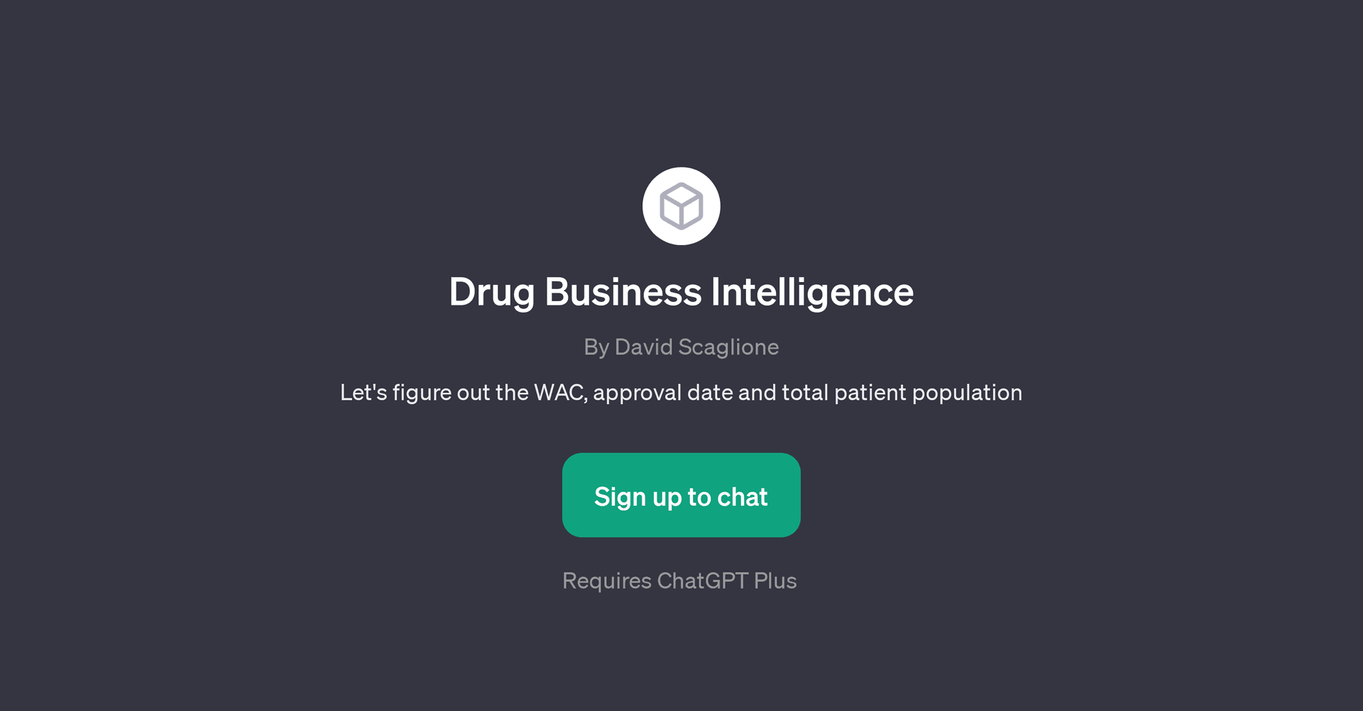 Drug Business Intelligence