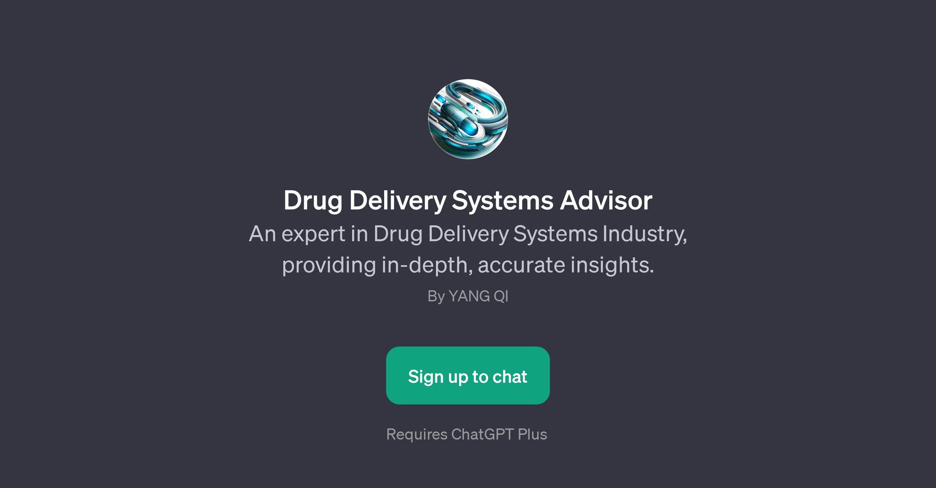 Drug Delivery Systems Advisor